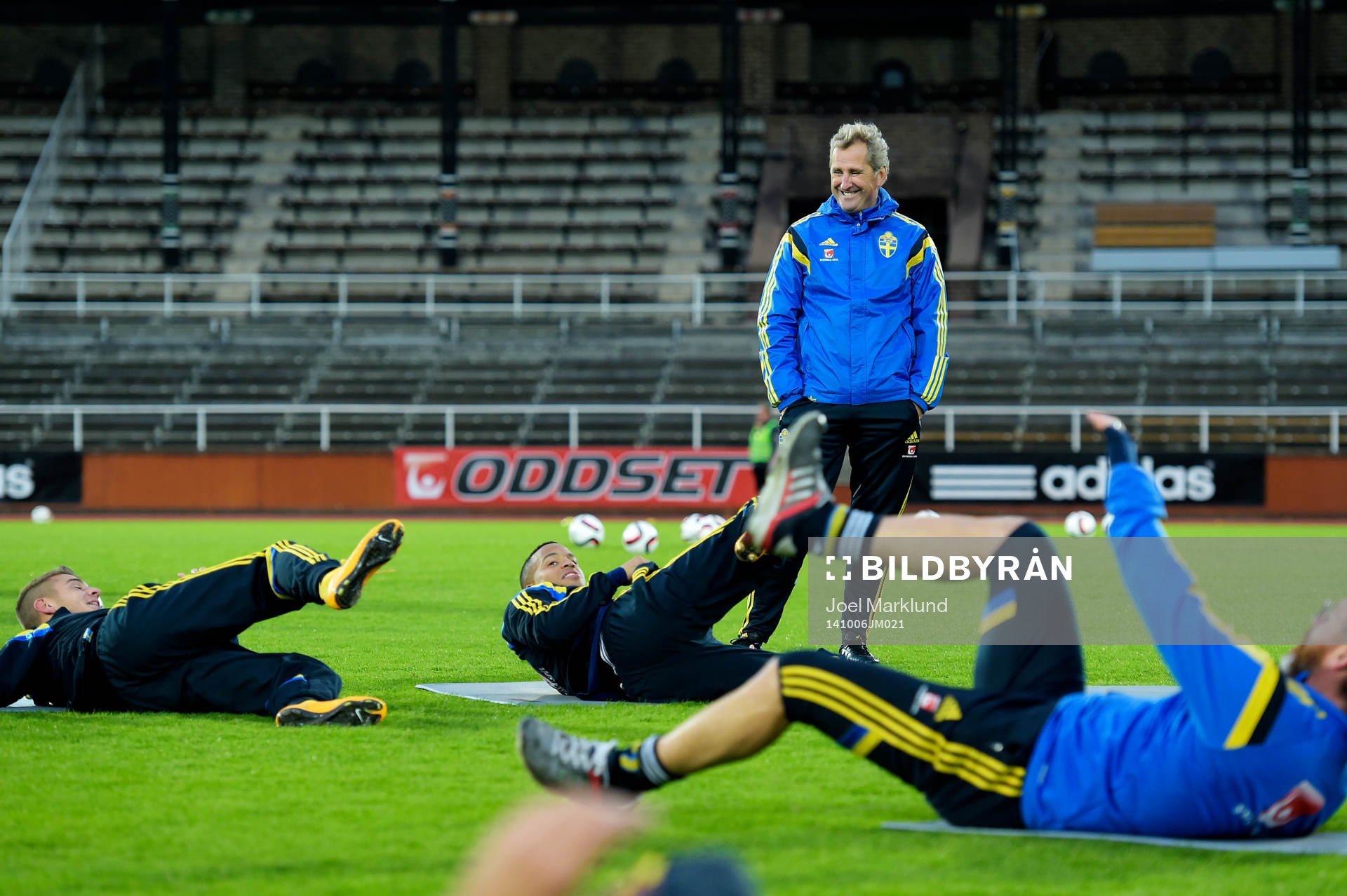 Sveriges förbundskapten Erik Hamrén