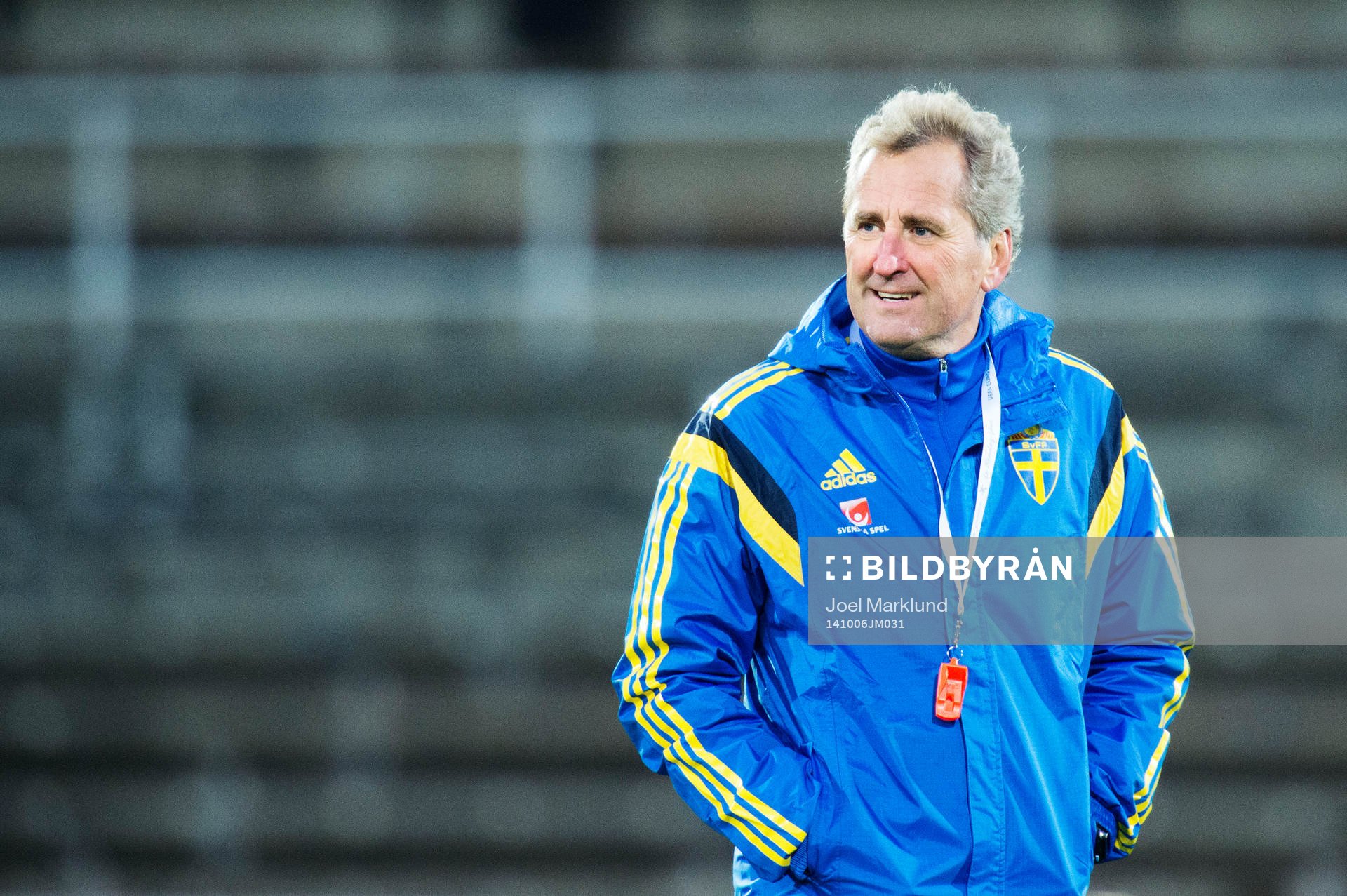 Förbundskapten Erik Hamrén