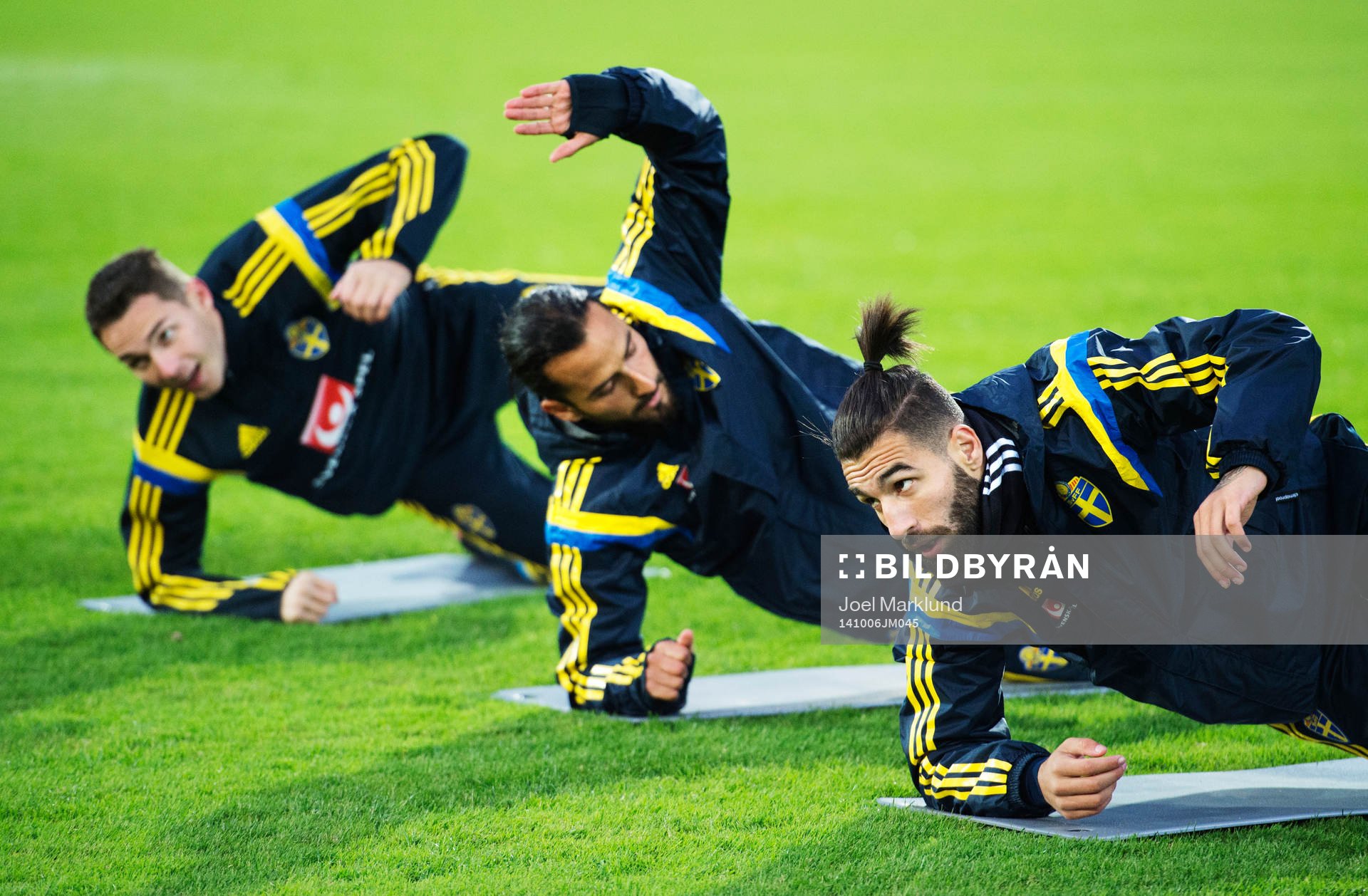 Branimir Hrgota, Erkan Zengin och Jimmy Durmaz