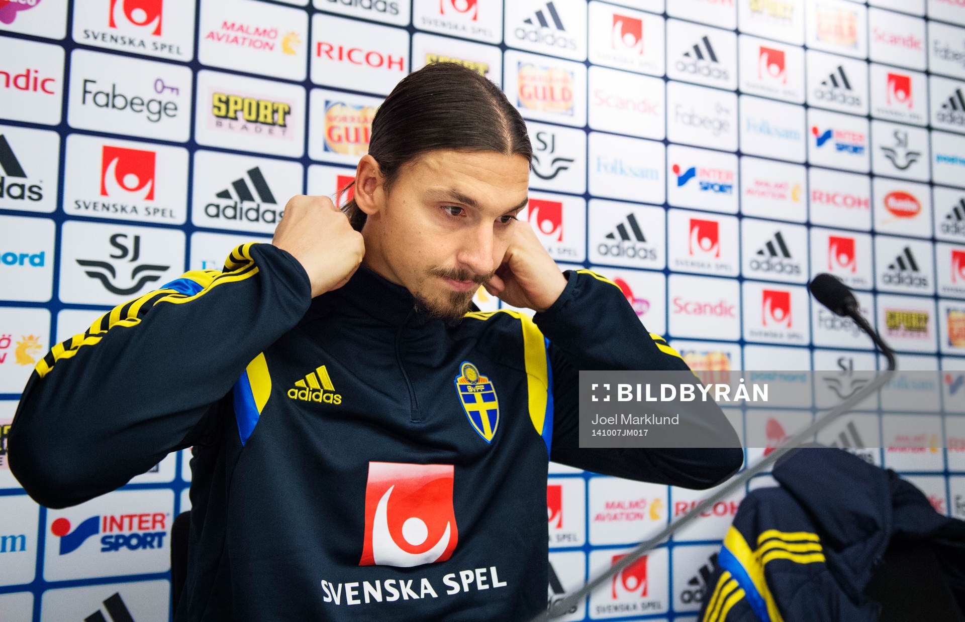 Sveriges Zlatan Ibrahimovic