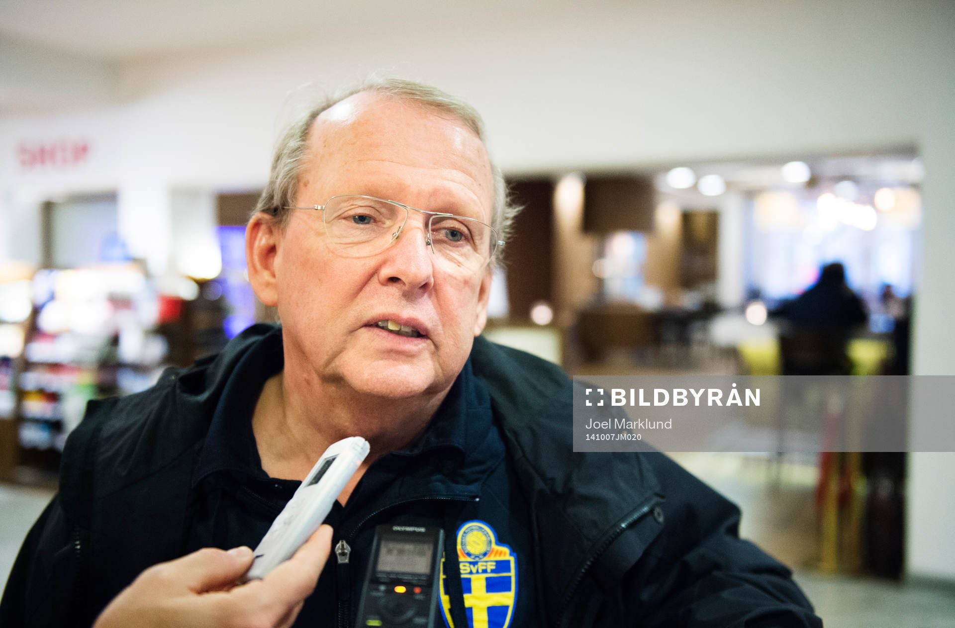 Sveriges landslagsläkare Leif Swärd