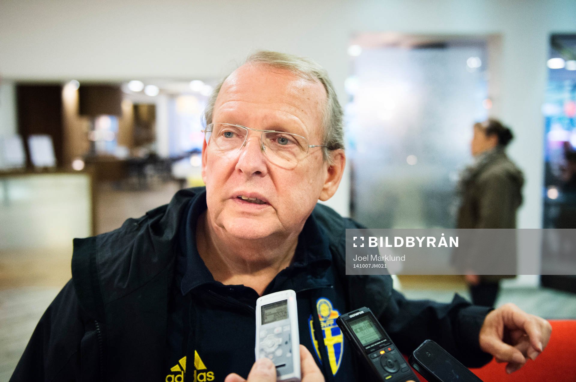 Sveriges landslagsläkare Leif Swärd