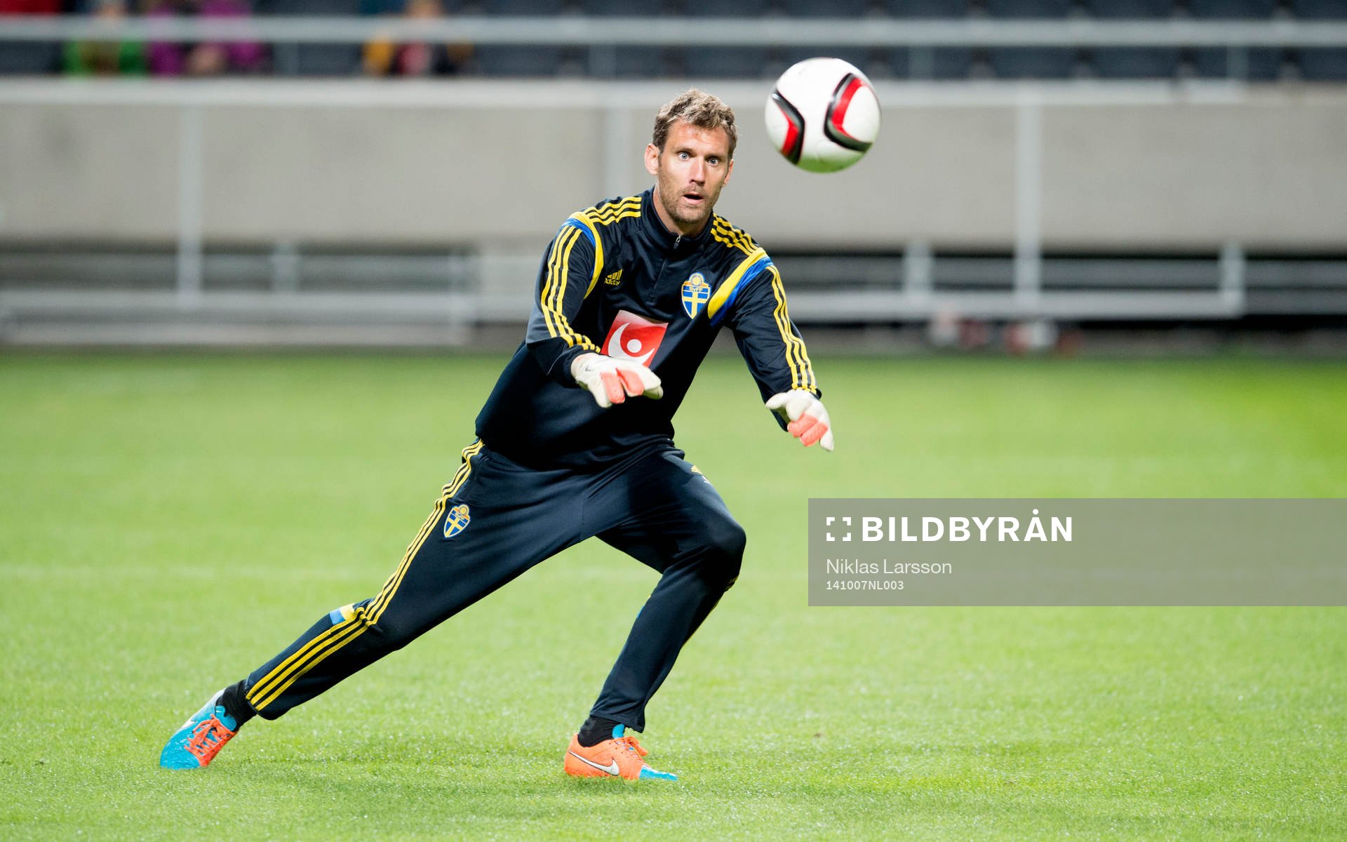 Sveriges målvakt Andreas Isaksson