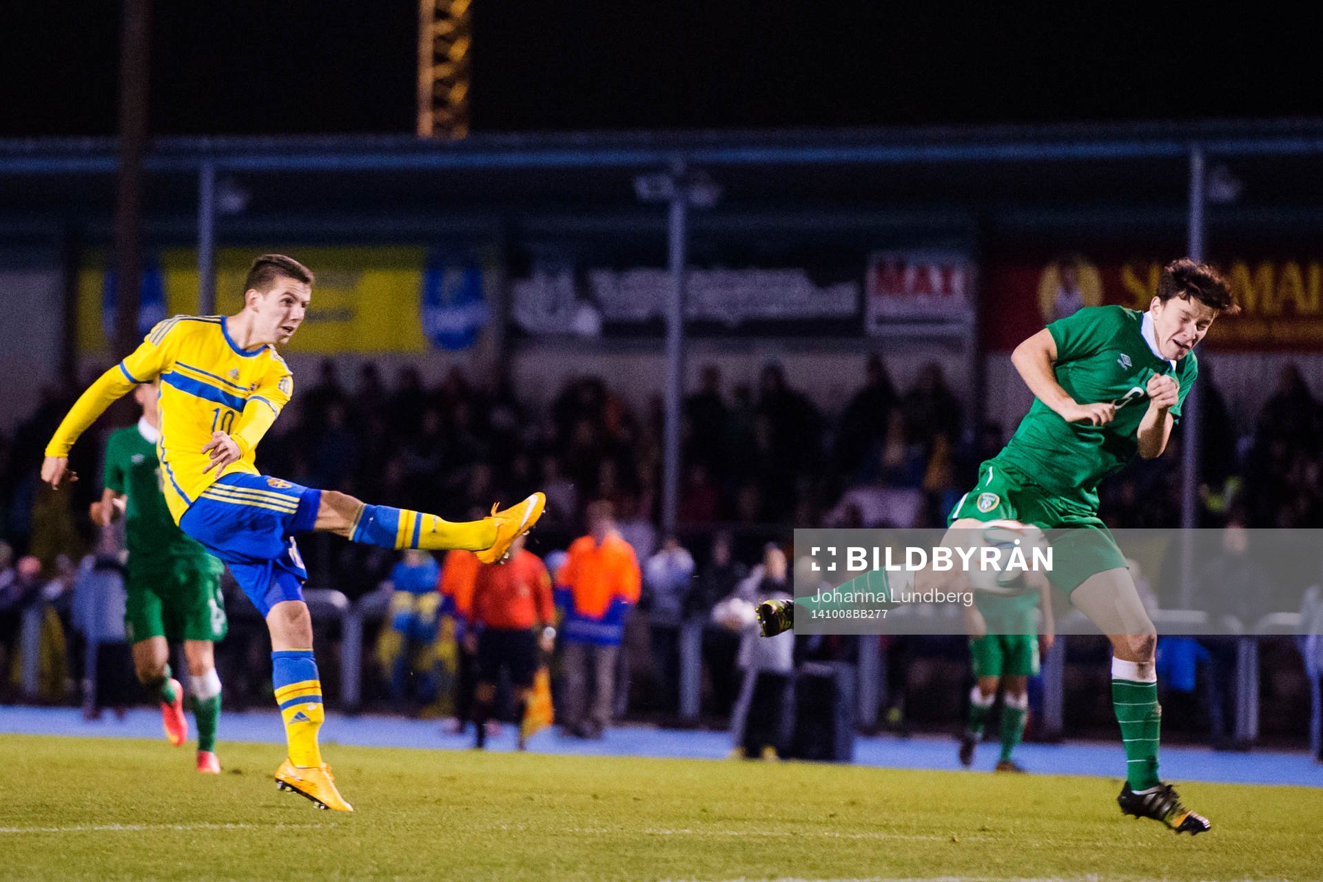 Sveriges Erdal Rakip och Irlands Connor Dimaio