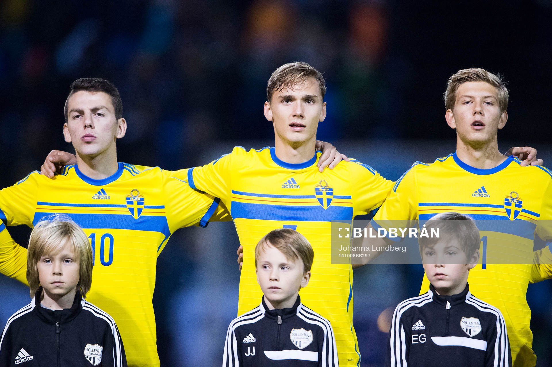 Sveriges Erdal Rakip, Linus Wahlqvist och Anton Jönsson