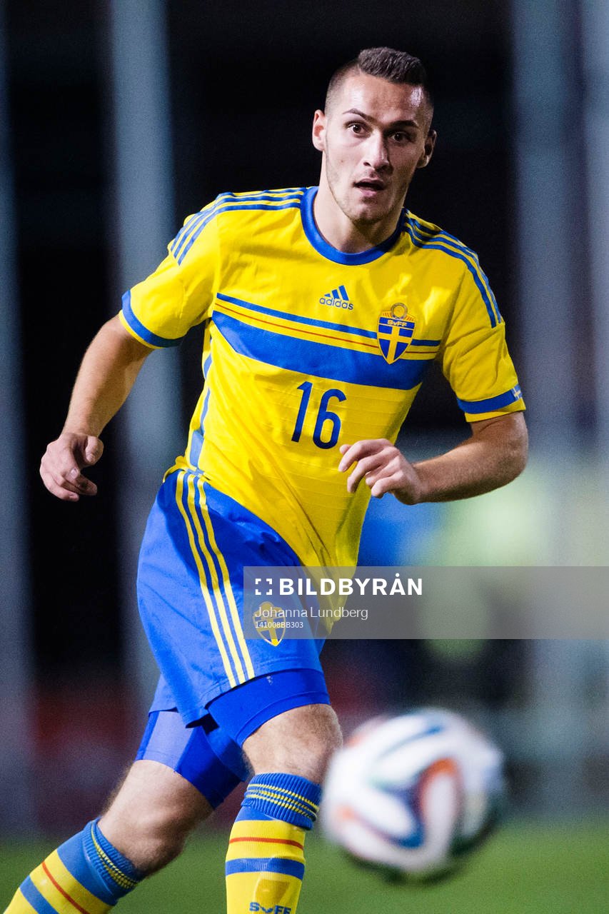 Sveriges Shkelqim Krasniqi
