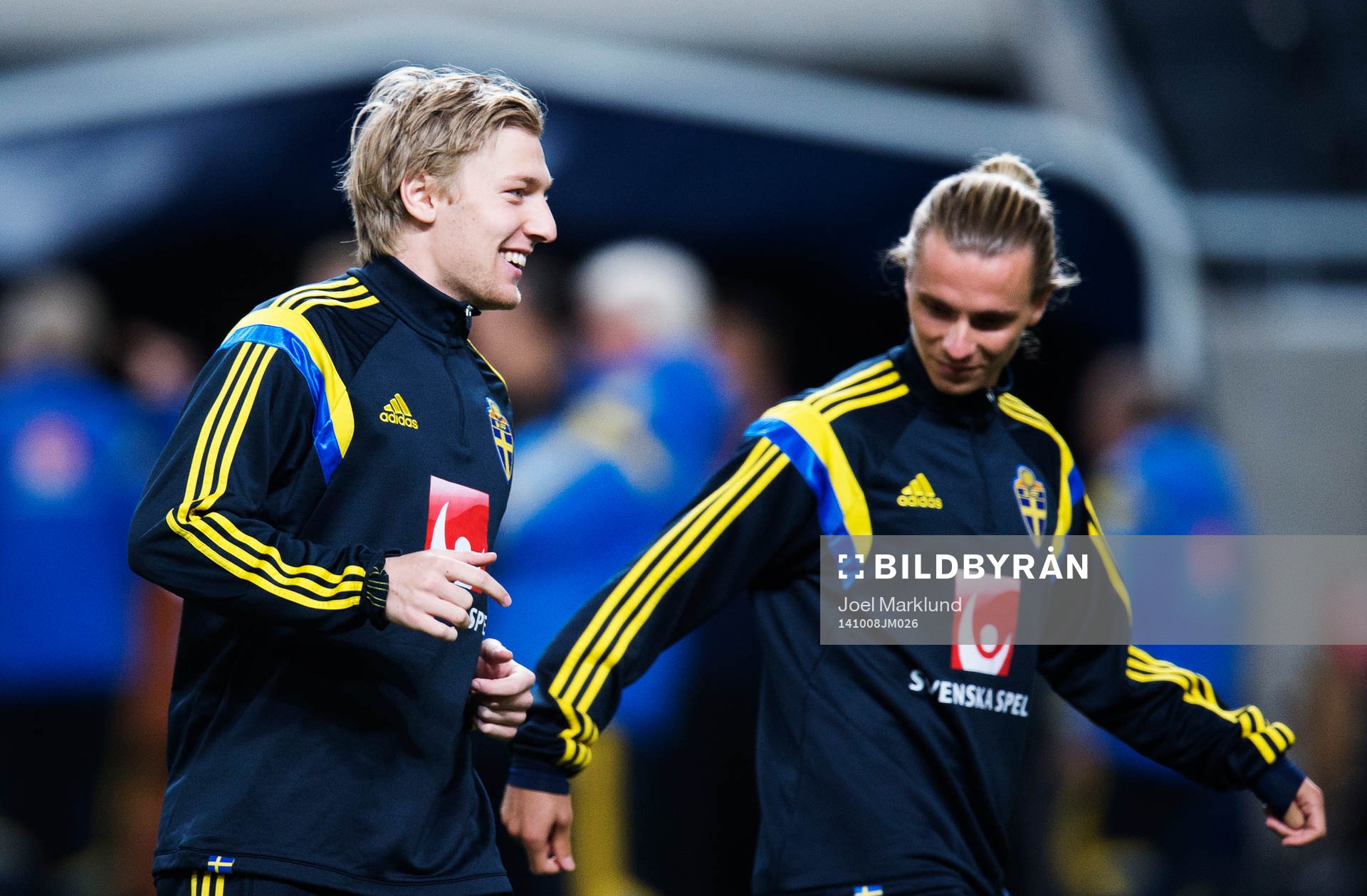 Emil Forsberg och Niklas Hult