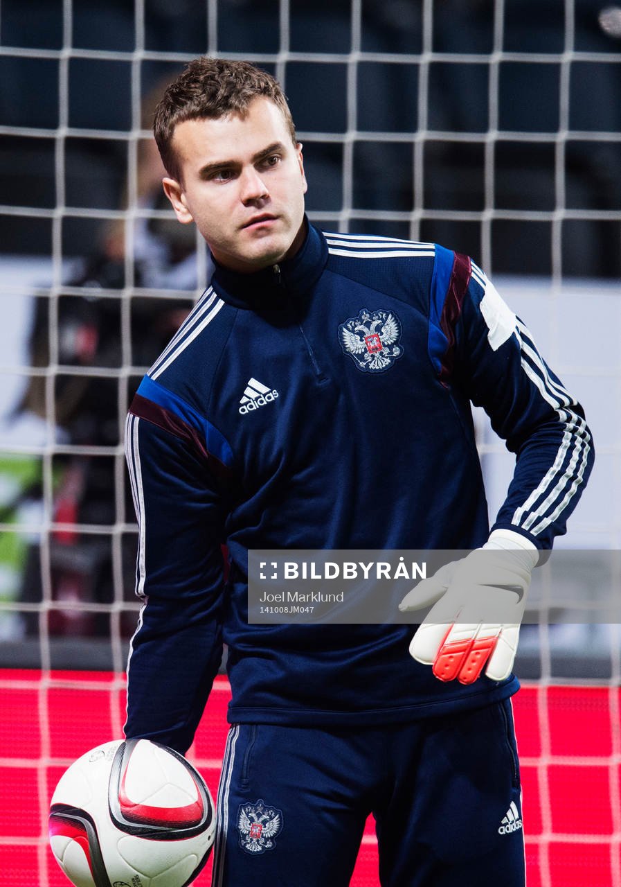 Målvakten Igor Akinfeev