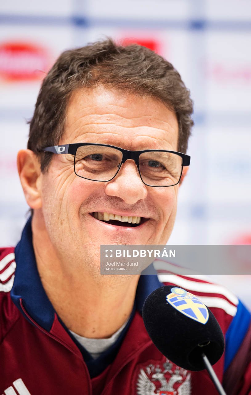 Förbundskapten Fabio Capello