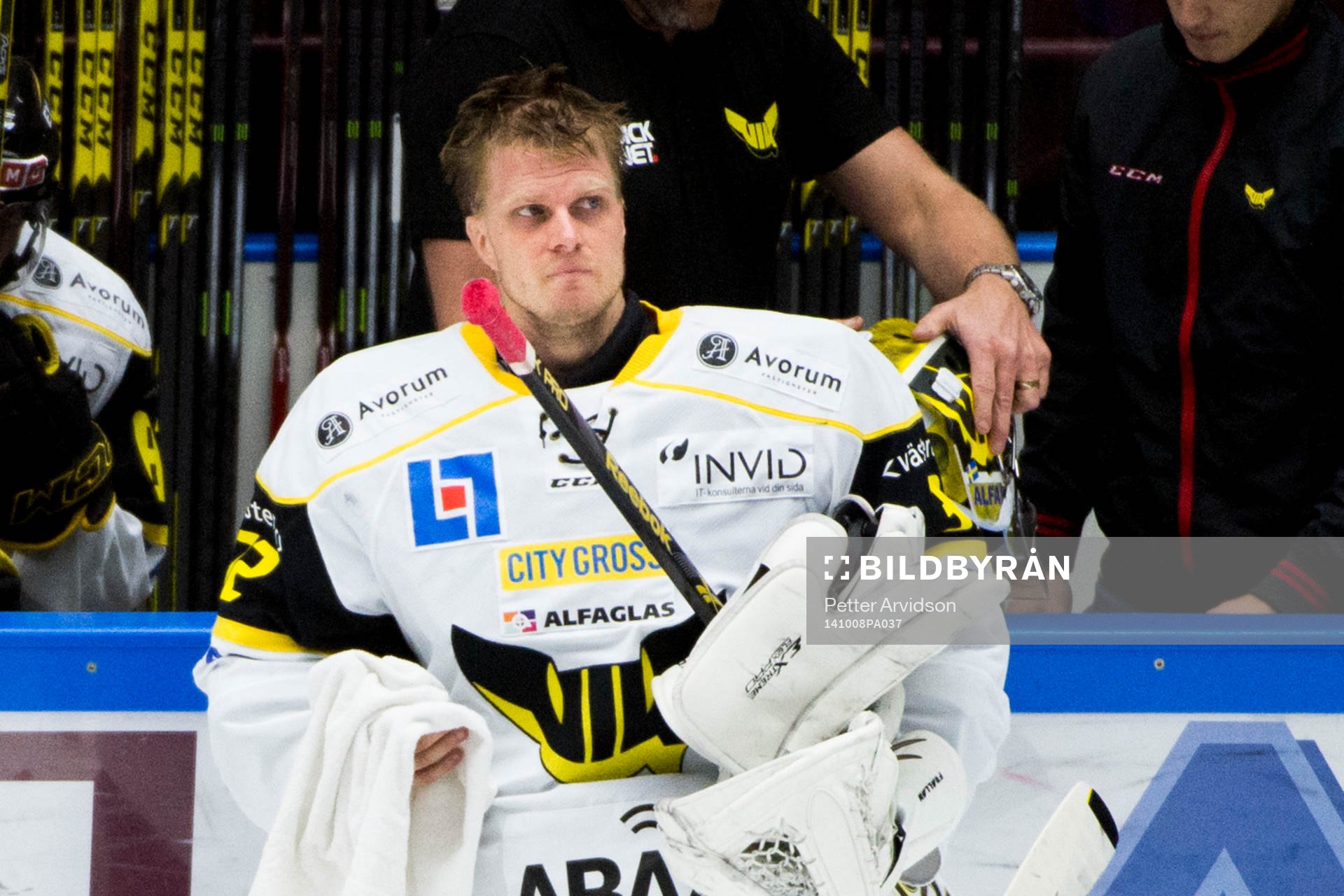 Västerås målvakt Jonas Fransson