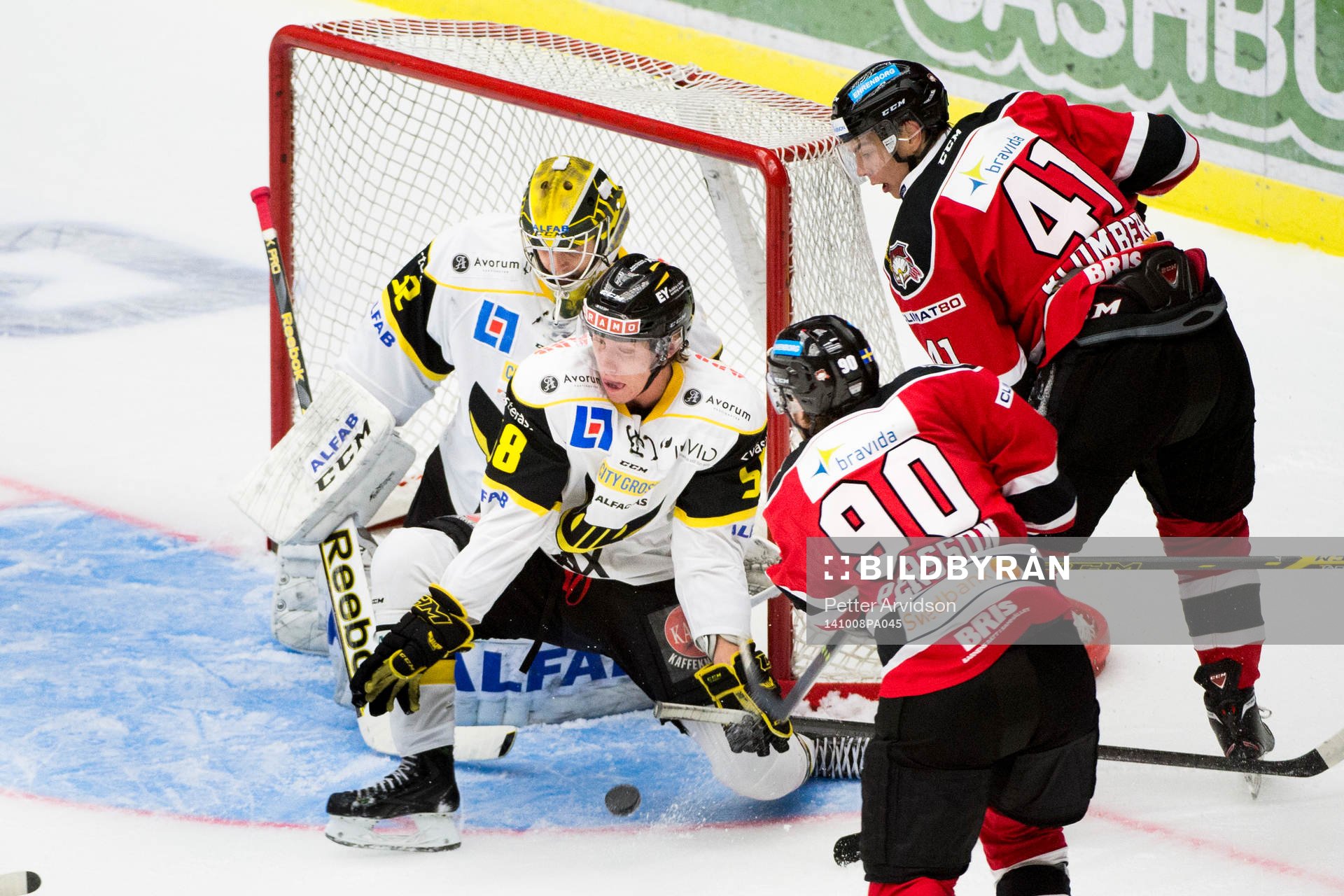 Malmö Redhawks Mattias Persson och Patrik Blomberg oroar