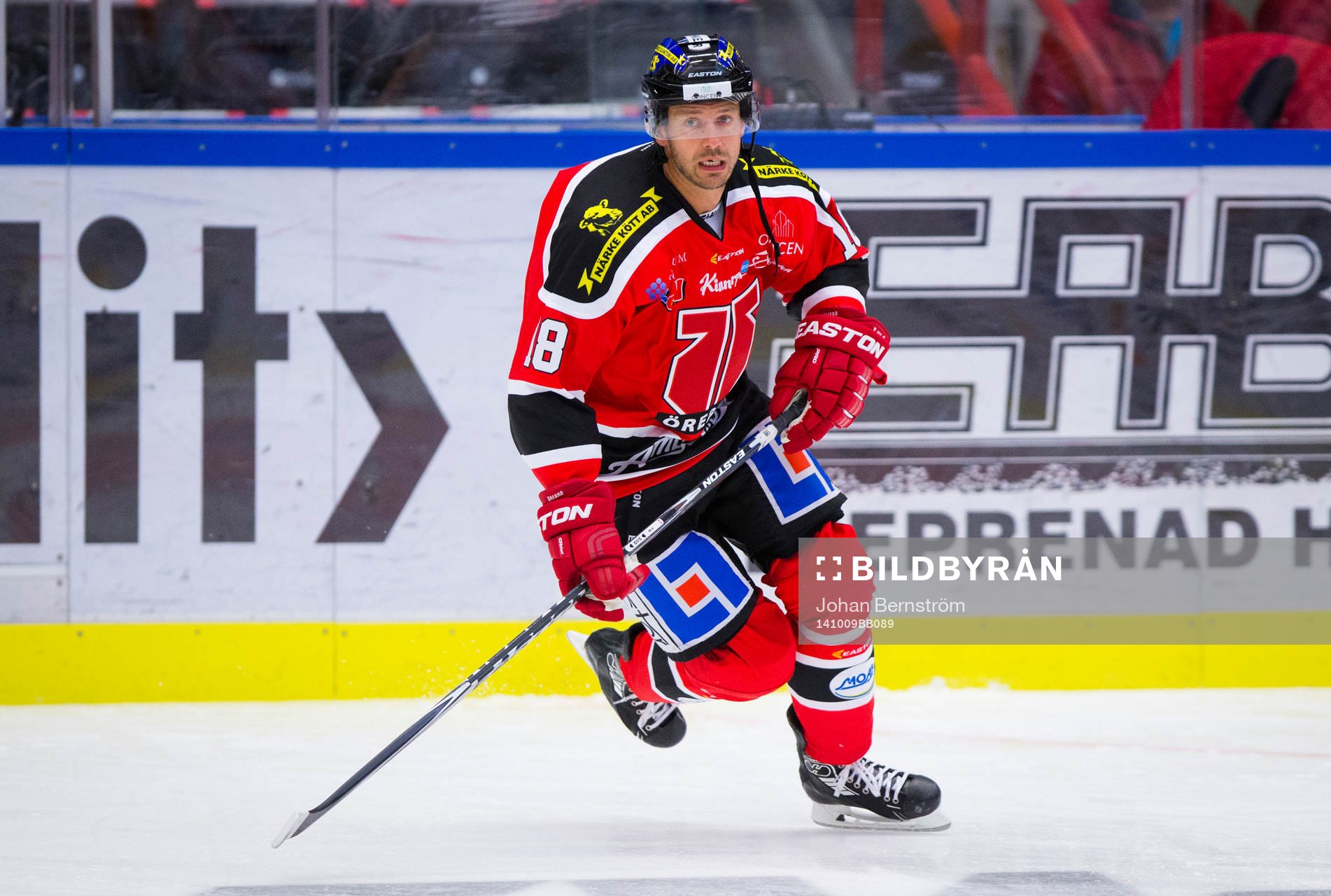 Örebros Jared Aulin är tillbaka och gör sin första