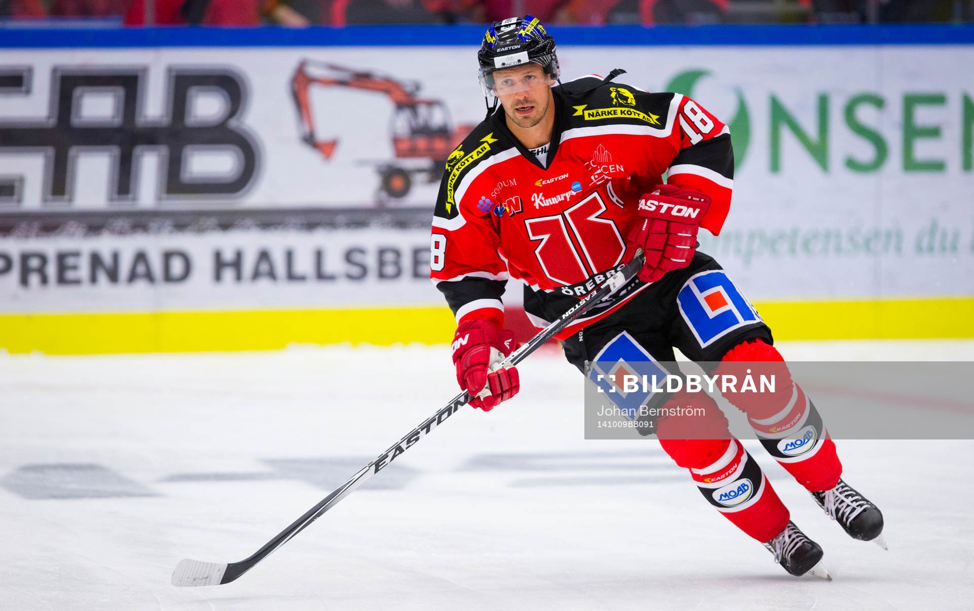Örebros Jared Aulin är tillbaka och gör sin första