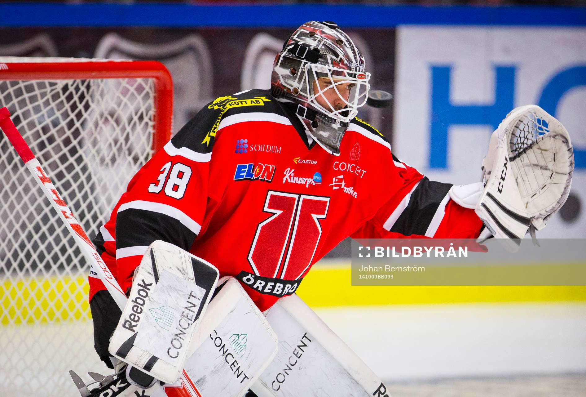 Örebros målvakt Johannes Jönsson