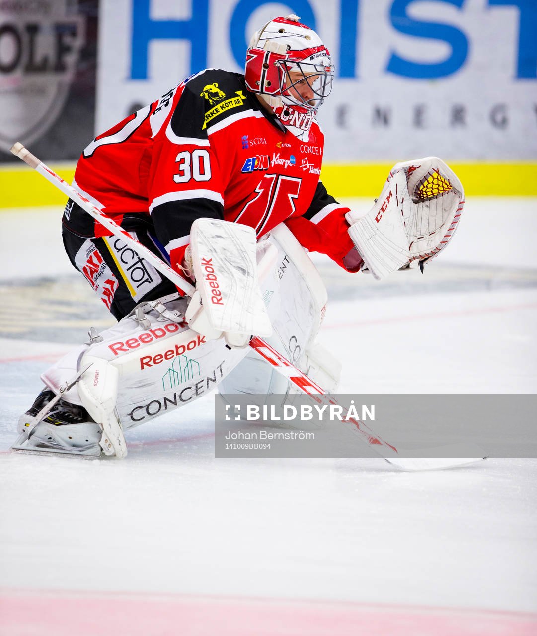 Örebros målvakt Henrik Lundberg står i mål istället