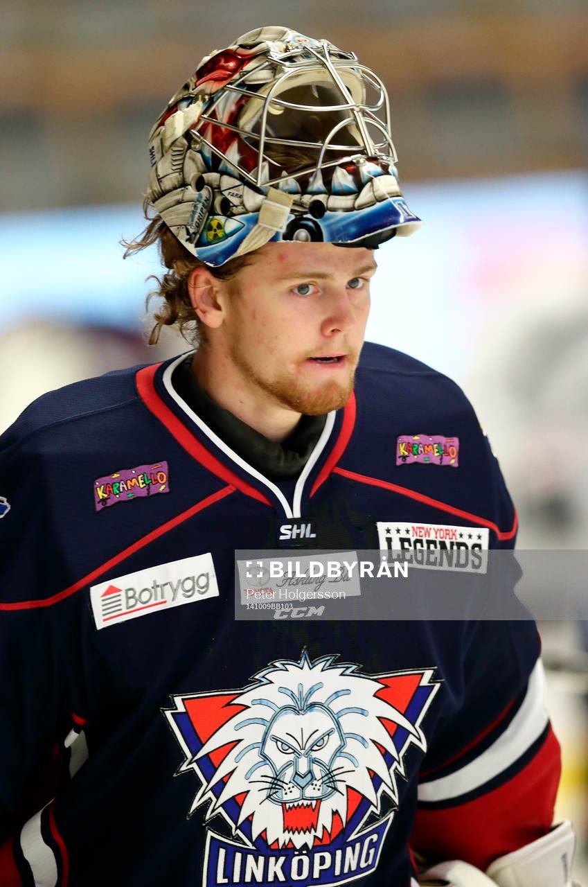 Linköping målvakt Marcus Högberg