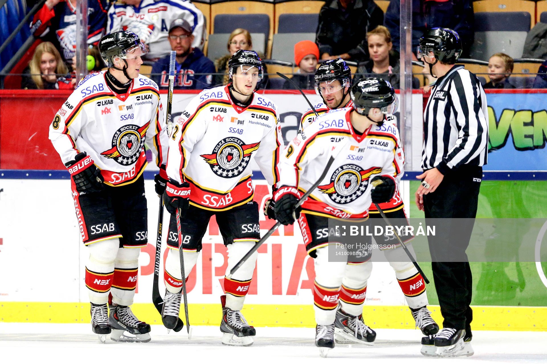 Luleås Jonathan Granström jublar