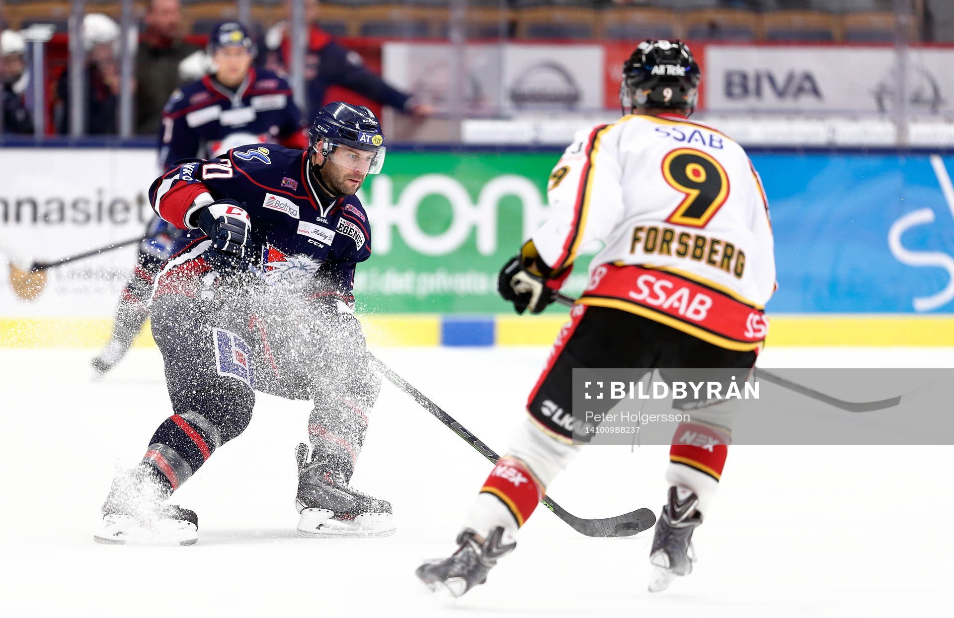 Linköpings Jeff Taffe, Luleås Johan Forsberg