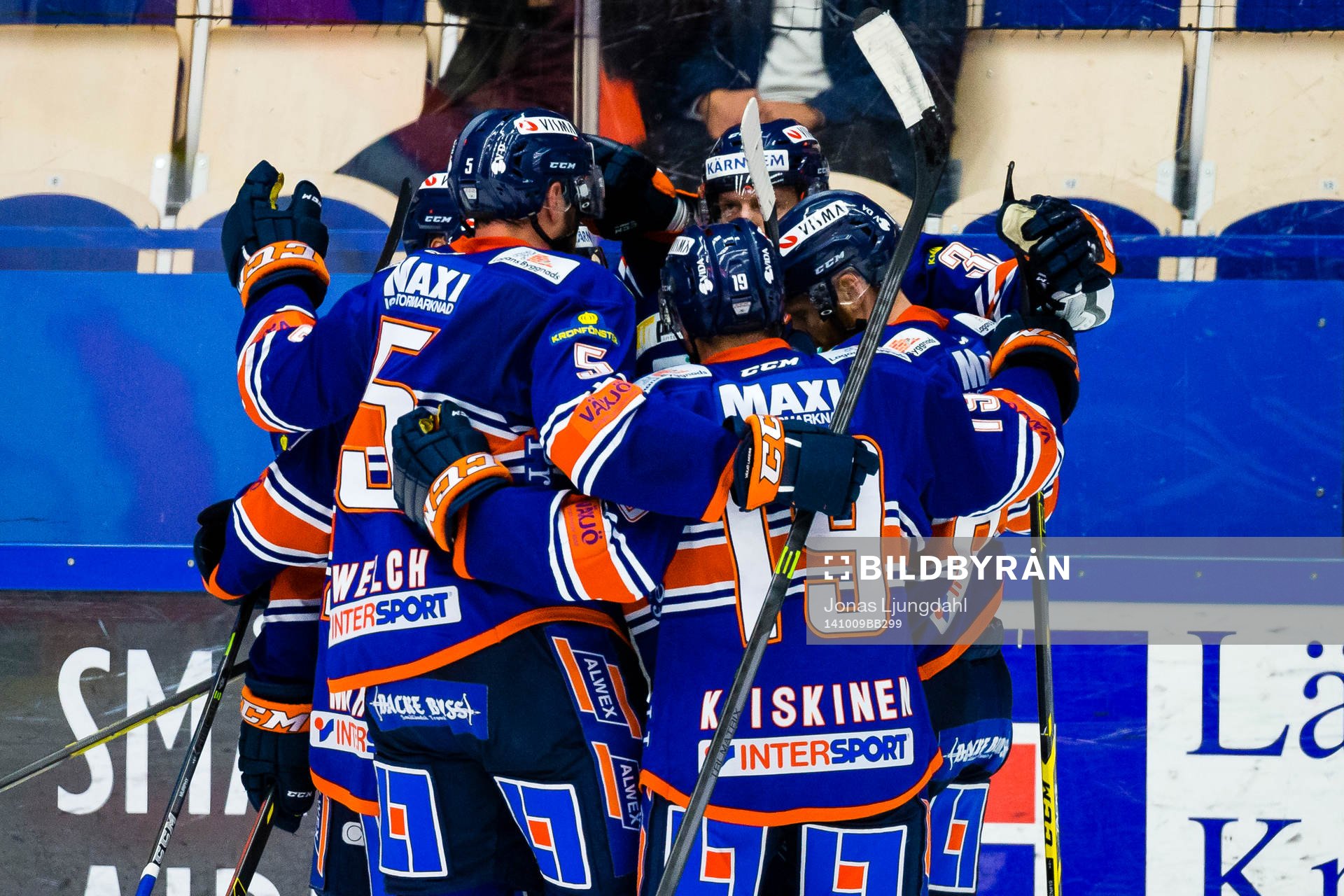 Växjö firar reducering till 1-2 genom Liam Reddox