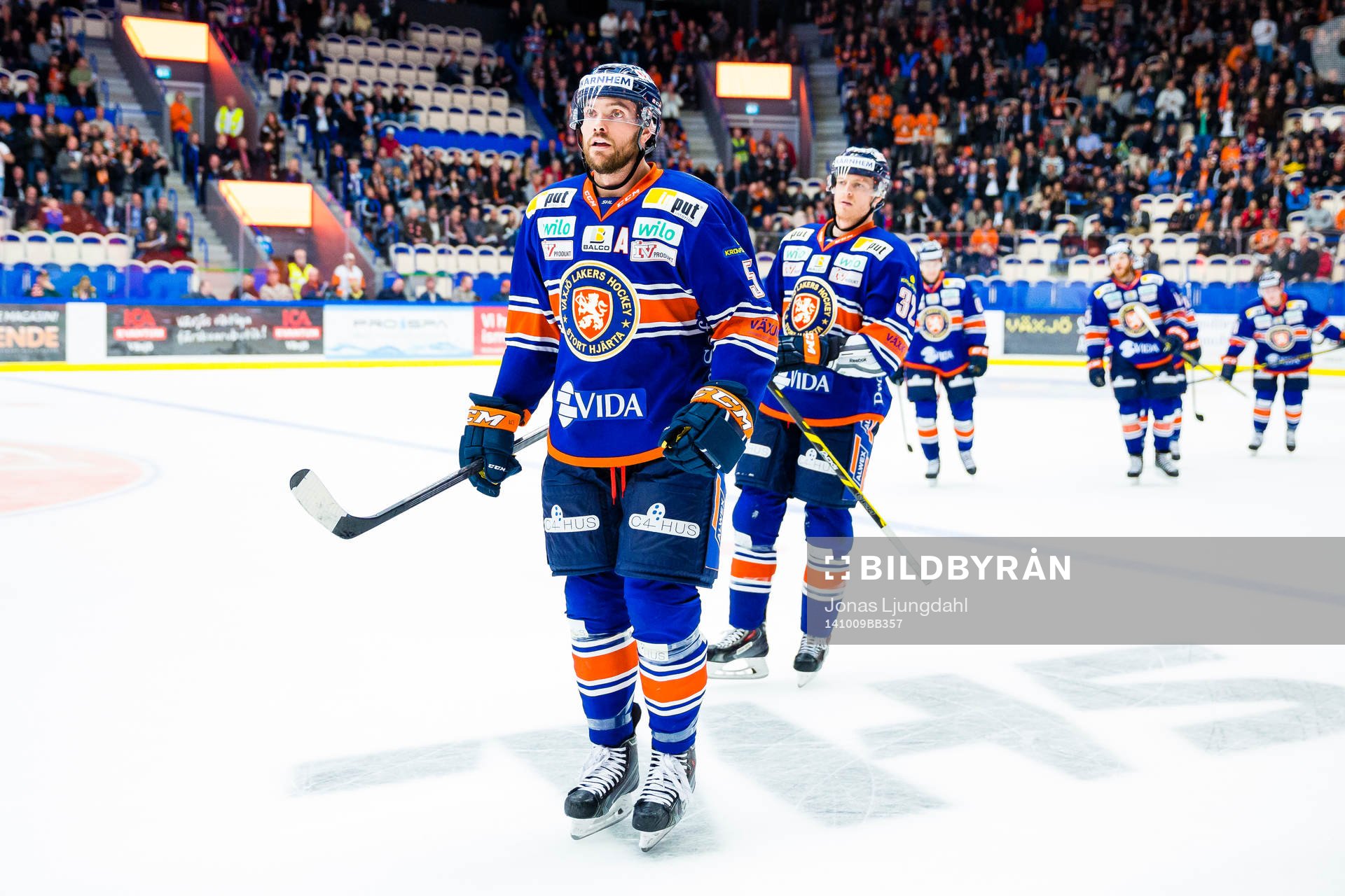 Växjös Noah Welch firar