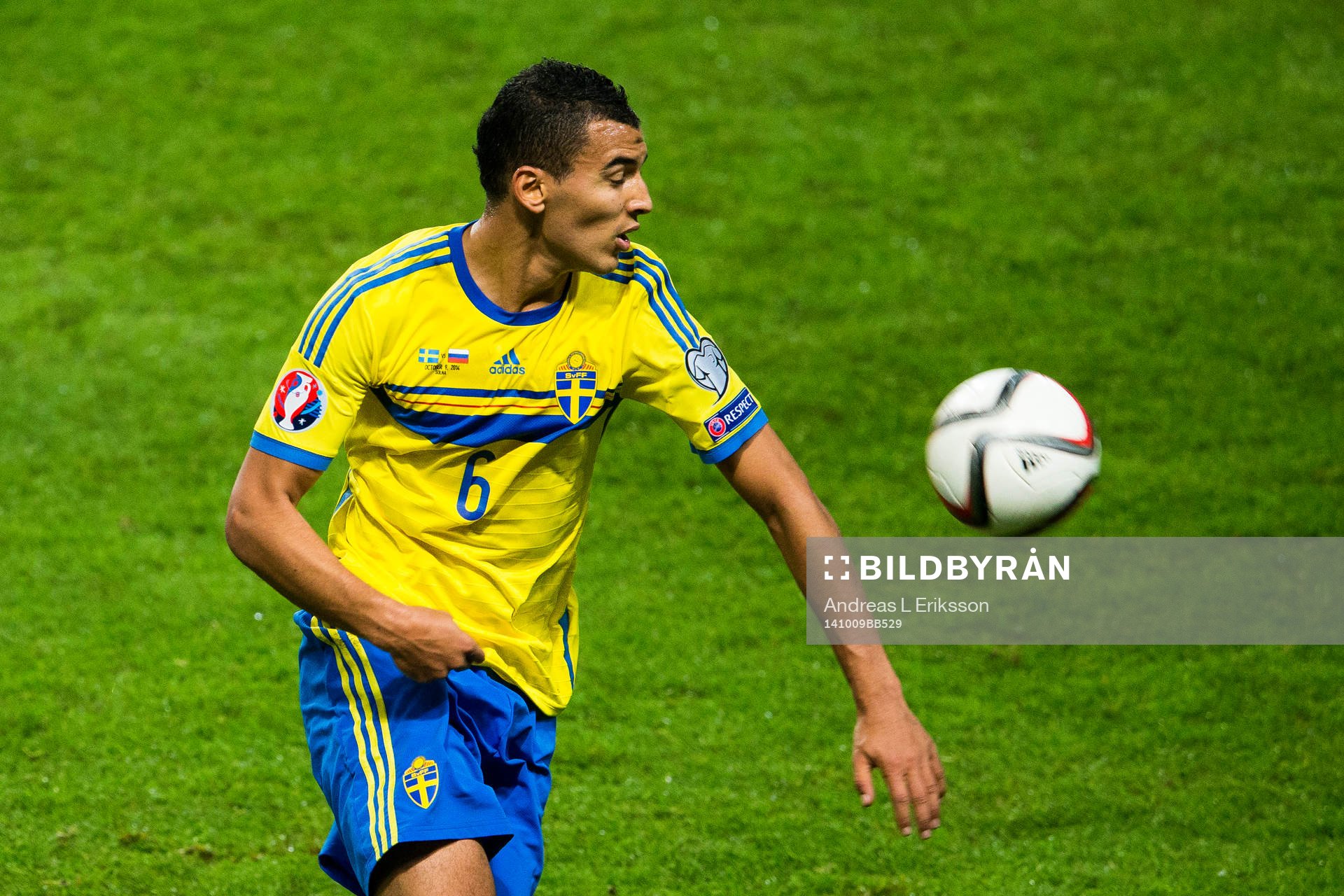 Sveriges Nabil Bahoui