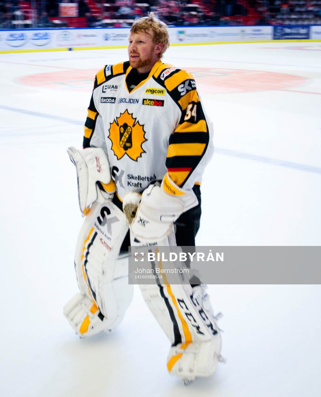Skellefteås målvakt Erik Hanses