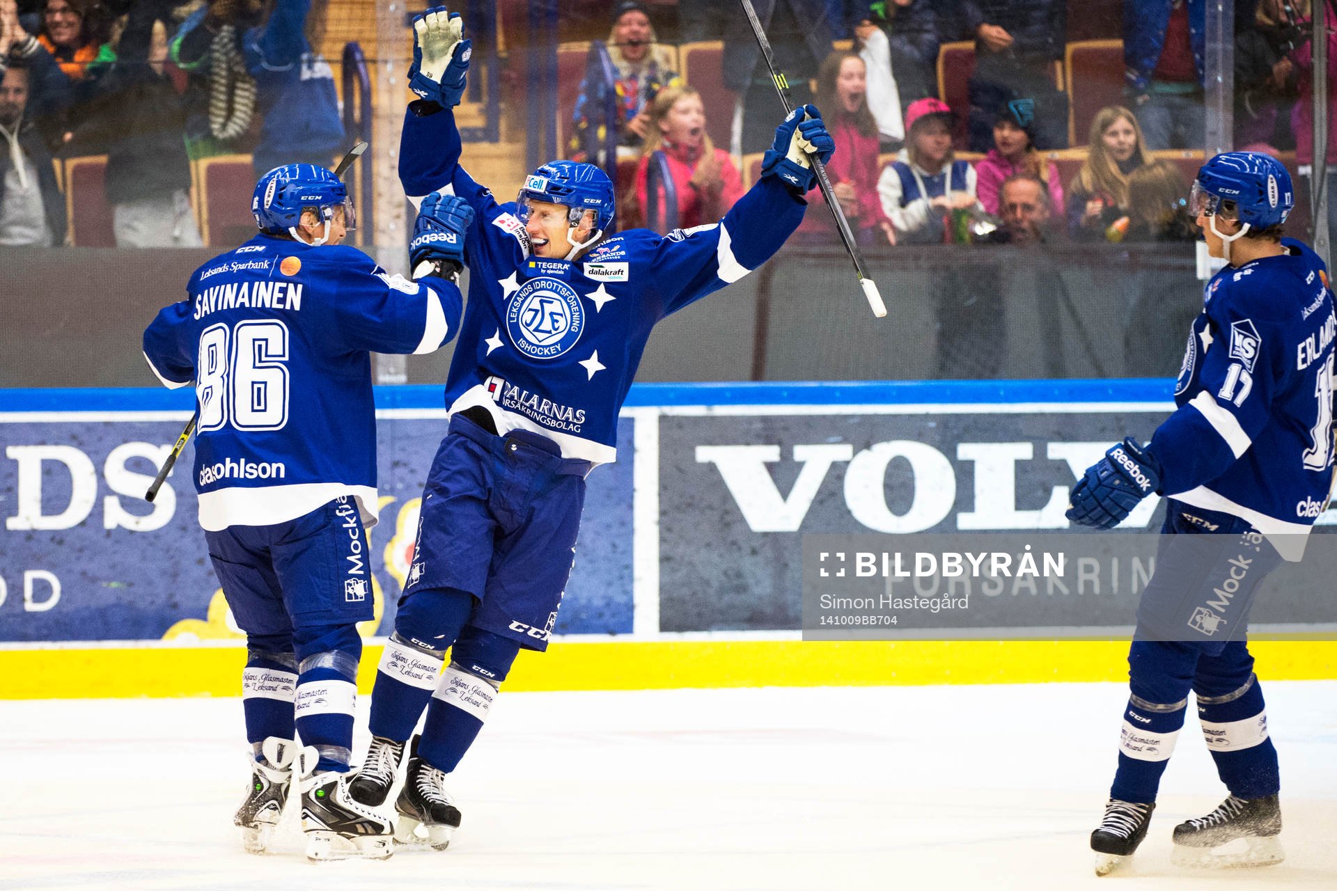 Leksands Veli-Matti Savinainen, Toni Kähkönen och Simon