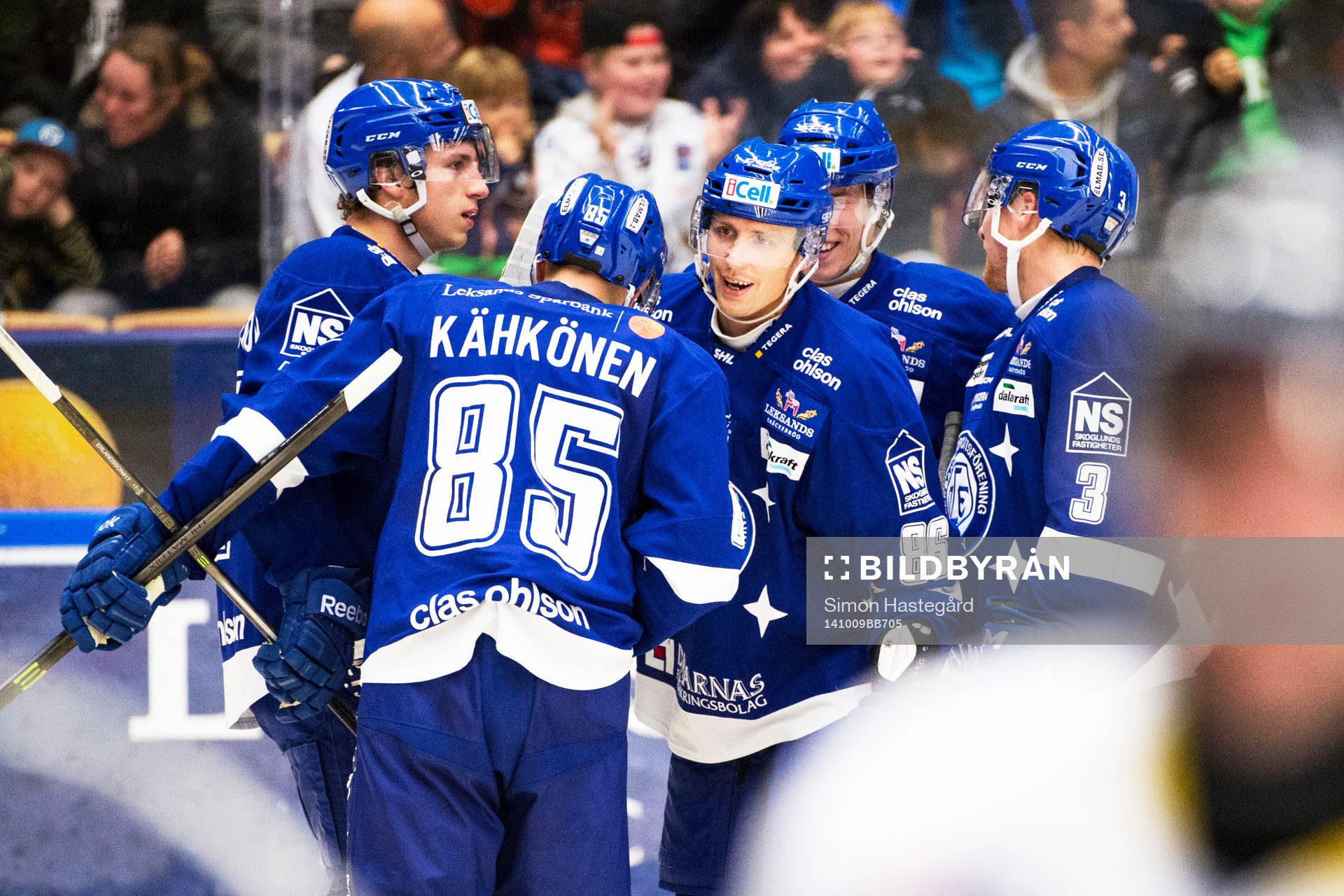 Leksands Simon Erlandsson, Toni Kähkönen, Veli-Matti