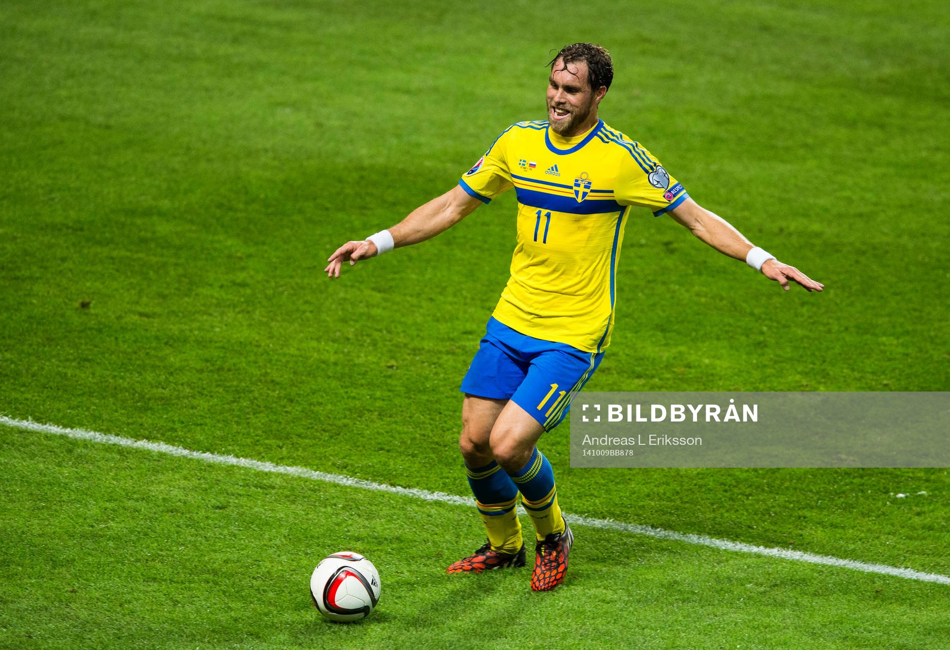 Sveriges Johan Elmander