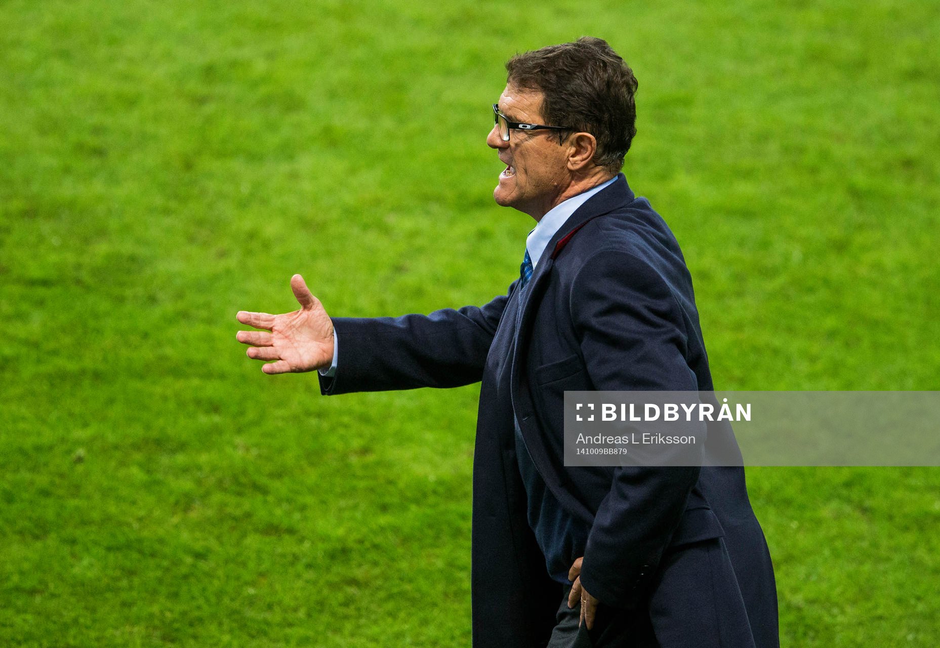 Rysslands förbundskapten Fabio Capello