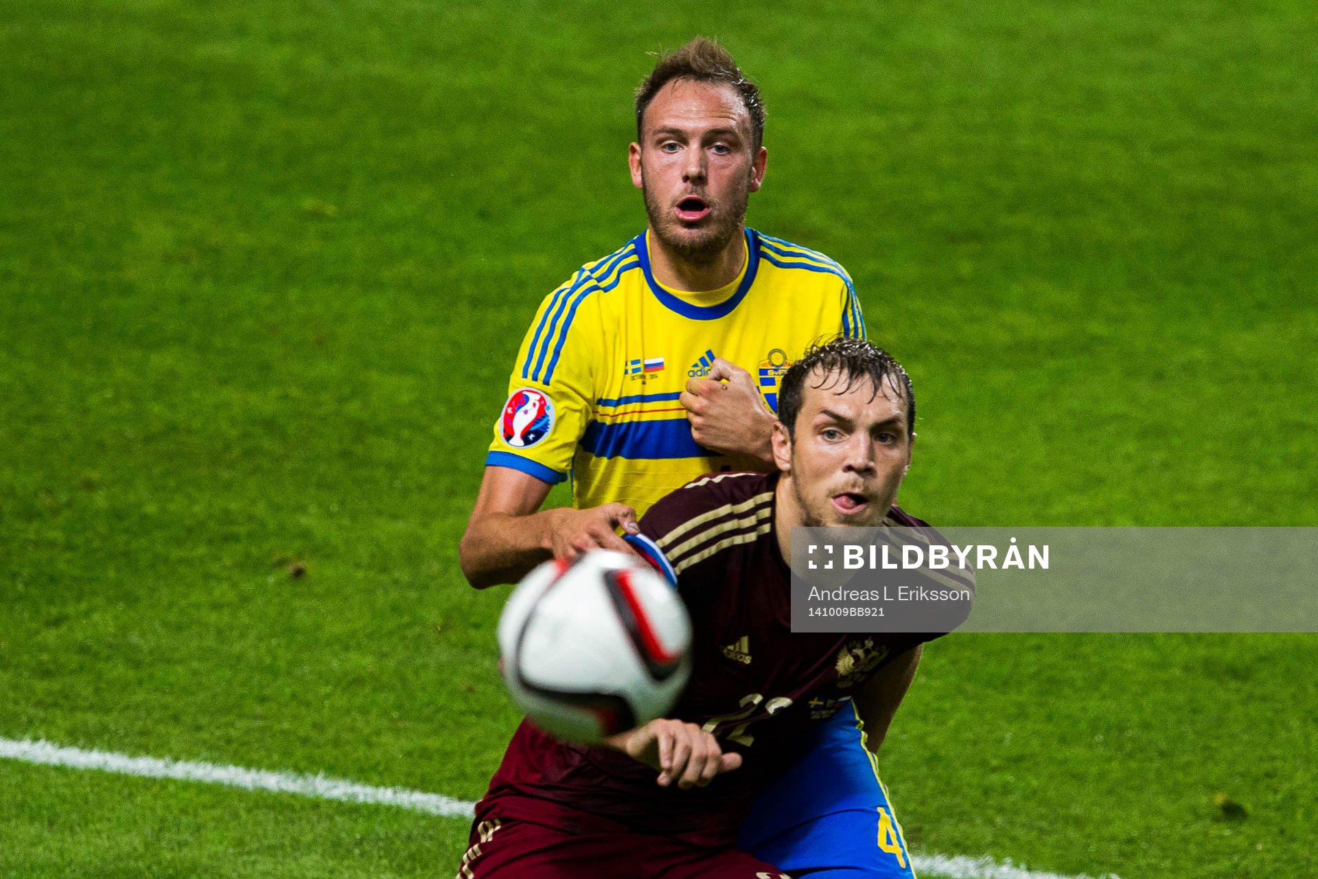 Sveriges Andreas Granqvist och Erkan Zengin