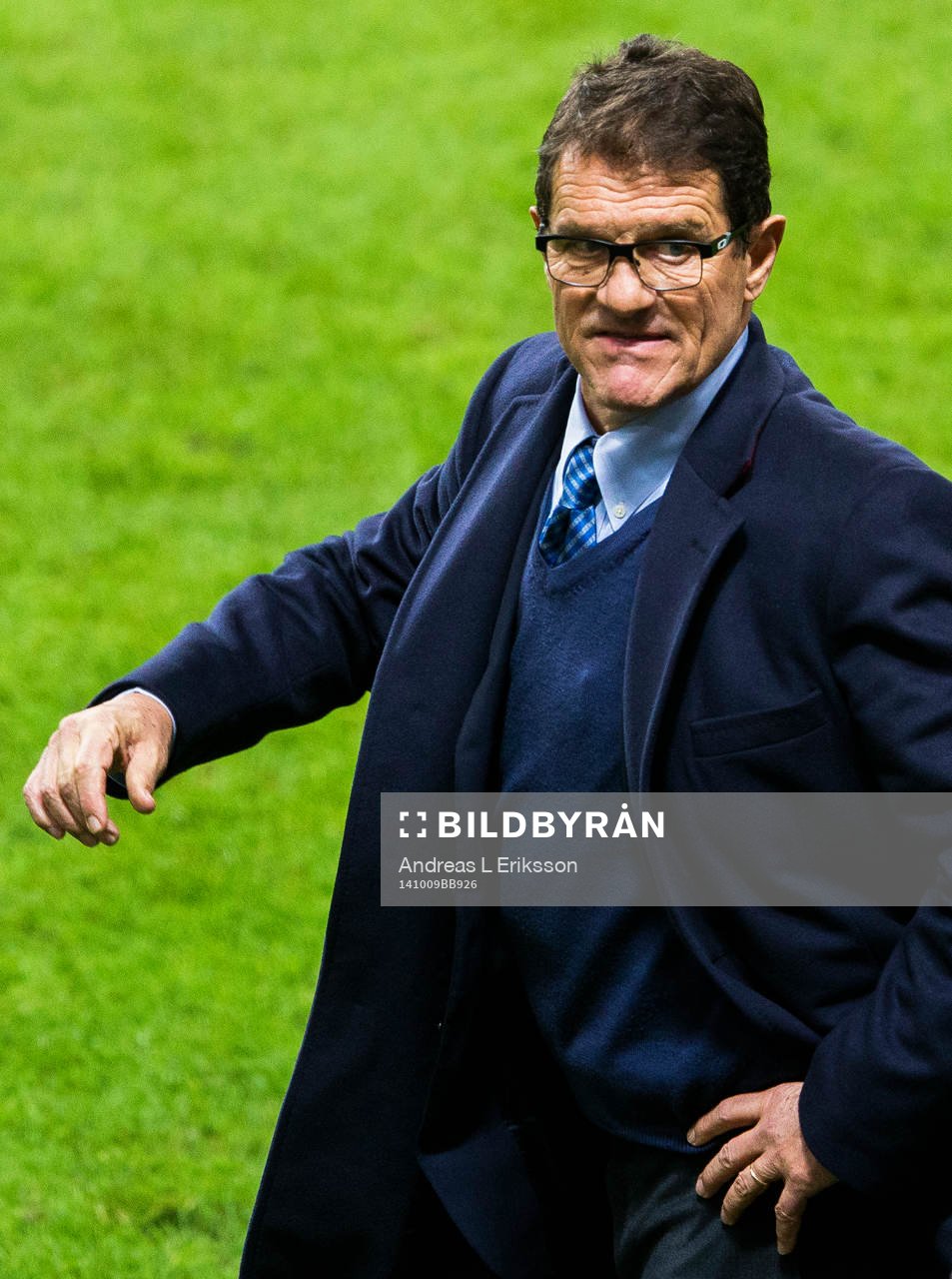 Rysslands förbundskapten Fabio Capello