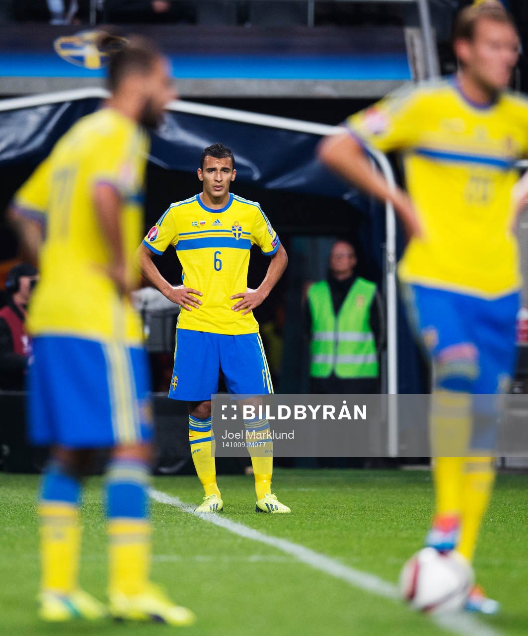 Sveriges Nabil Bahoui deppar