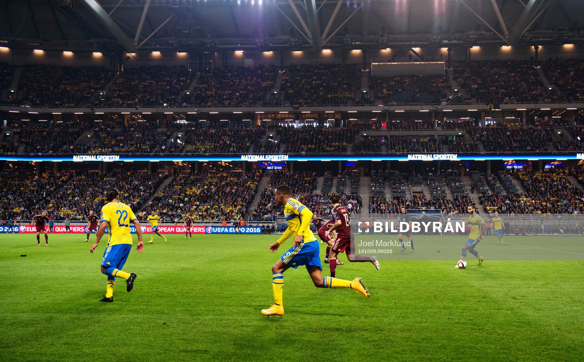 Sveriges Erkan Zengin, Martin Olsson och Jimmy Durmaz