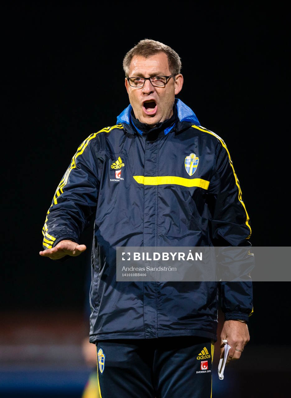 Sveriges tränare Hans Wildow