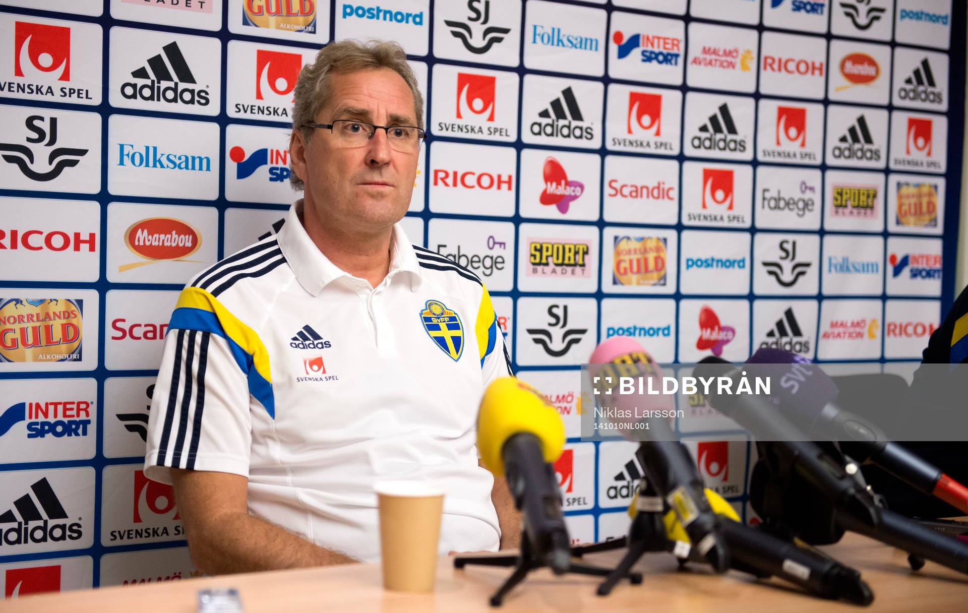 Sveriges förbundskapten Erik Hamrén