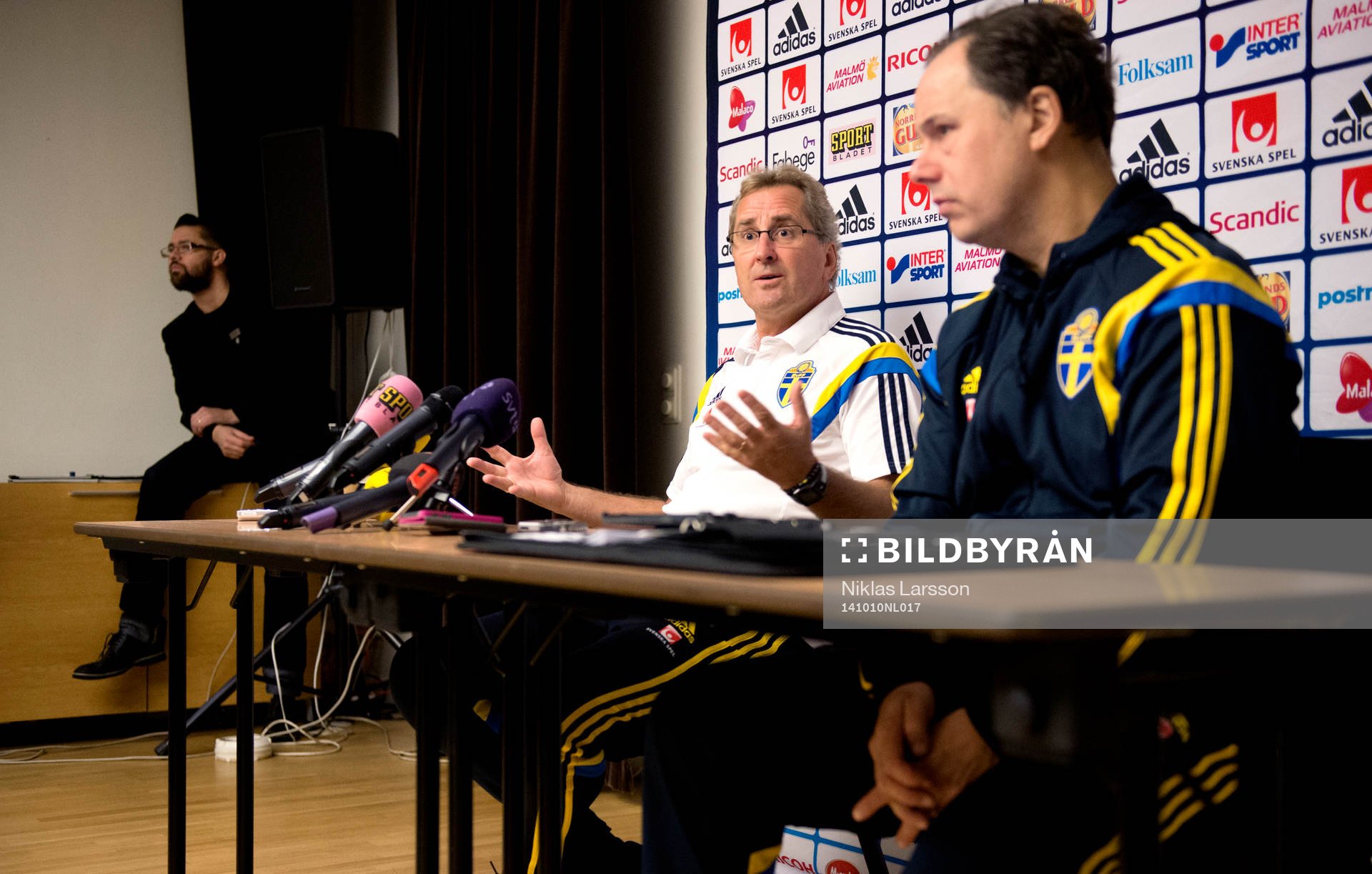 Sveriges förbundskapten Erik Hamrén