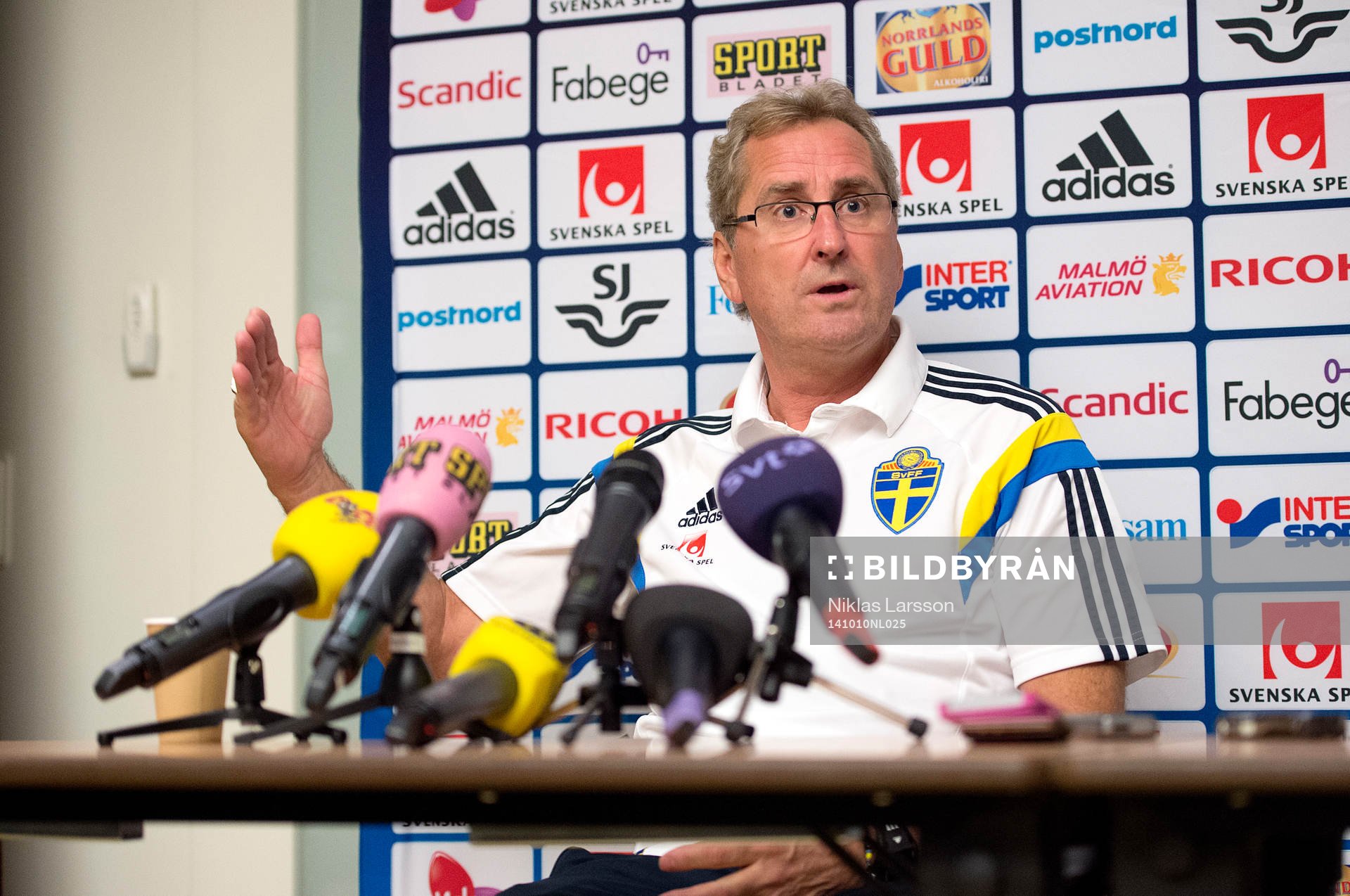 Sveriges förbundskapten Erik Hamrén