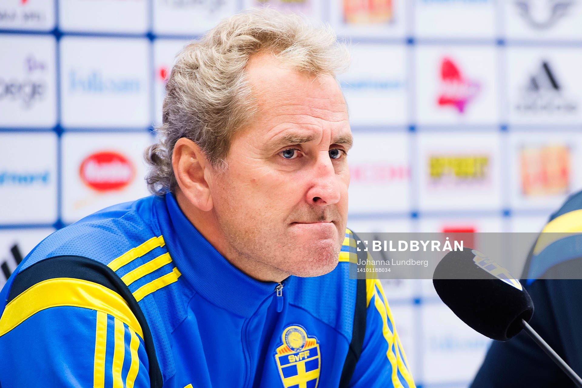 Sveriges förbundskapten Erik Hamrén