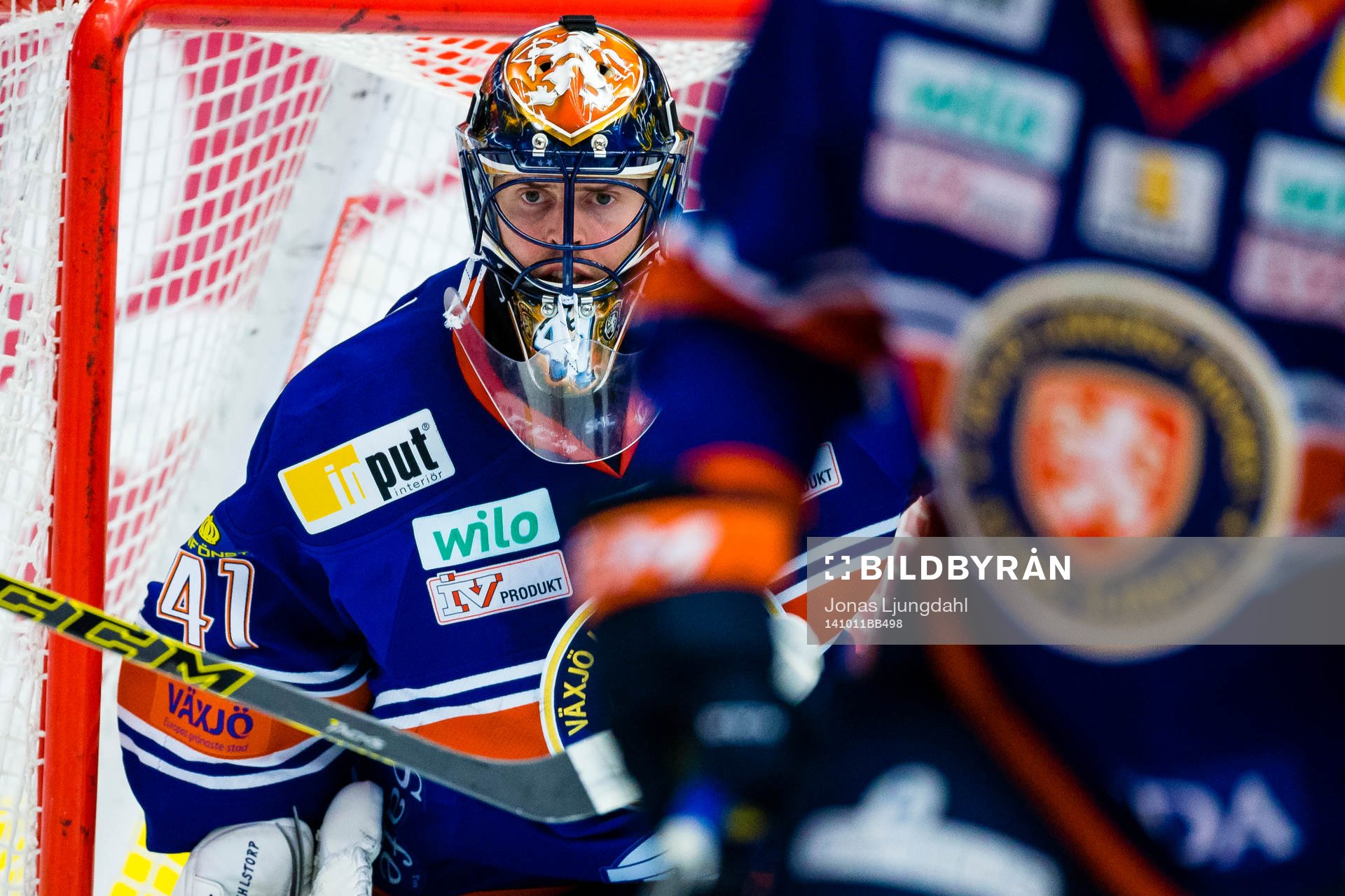 Växjös målvakt Cristopher Nihlstorp