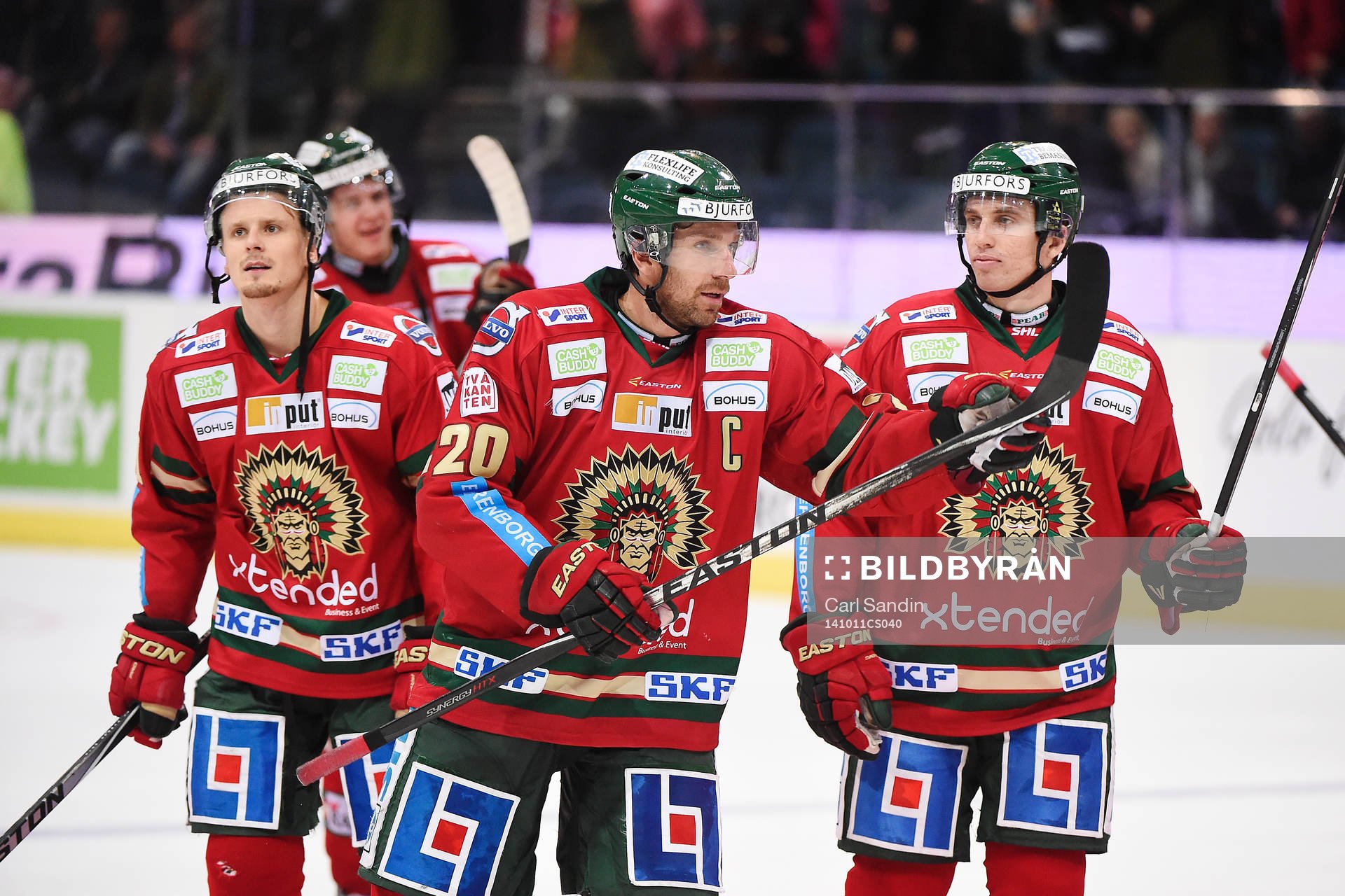 Frölundas Joel Lundqvist tackar publiken