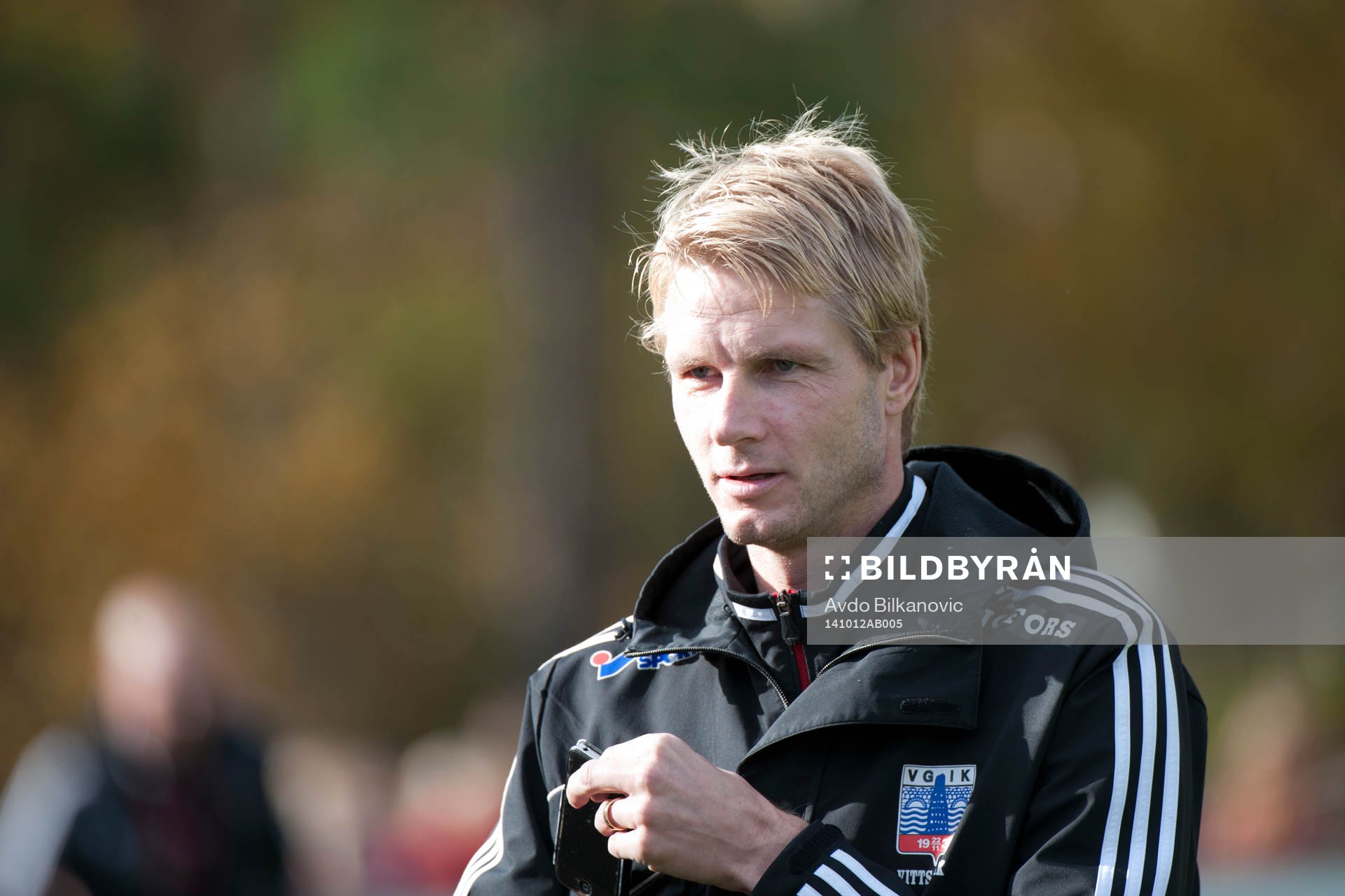 Vittsjös tränare Simon Sjöfors