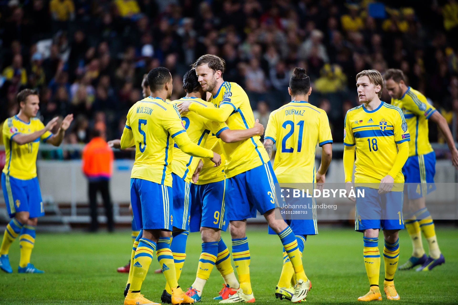 Sveriges Mikael Antonsson kramar om sina lagkamrater