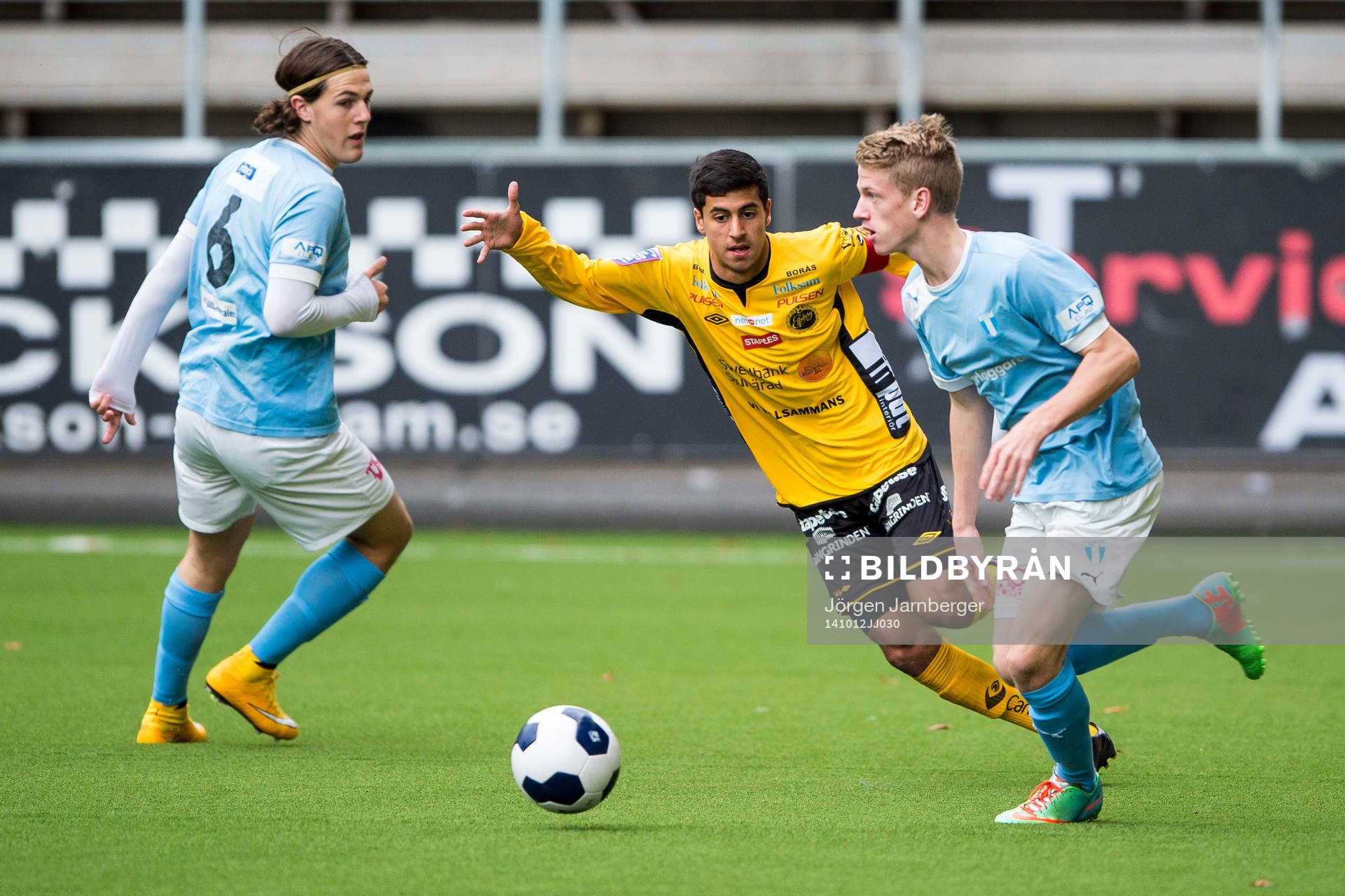 Malmö FFs Aron Mar Brynjarsson och Elfsborgs Rami Dridi