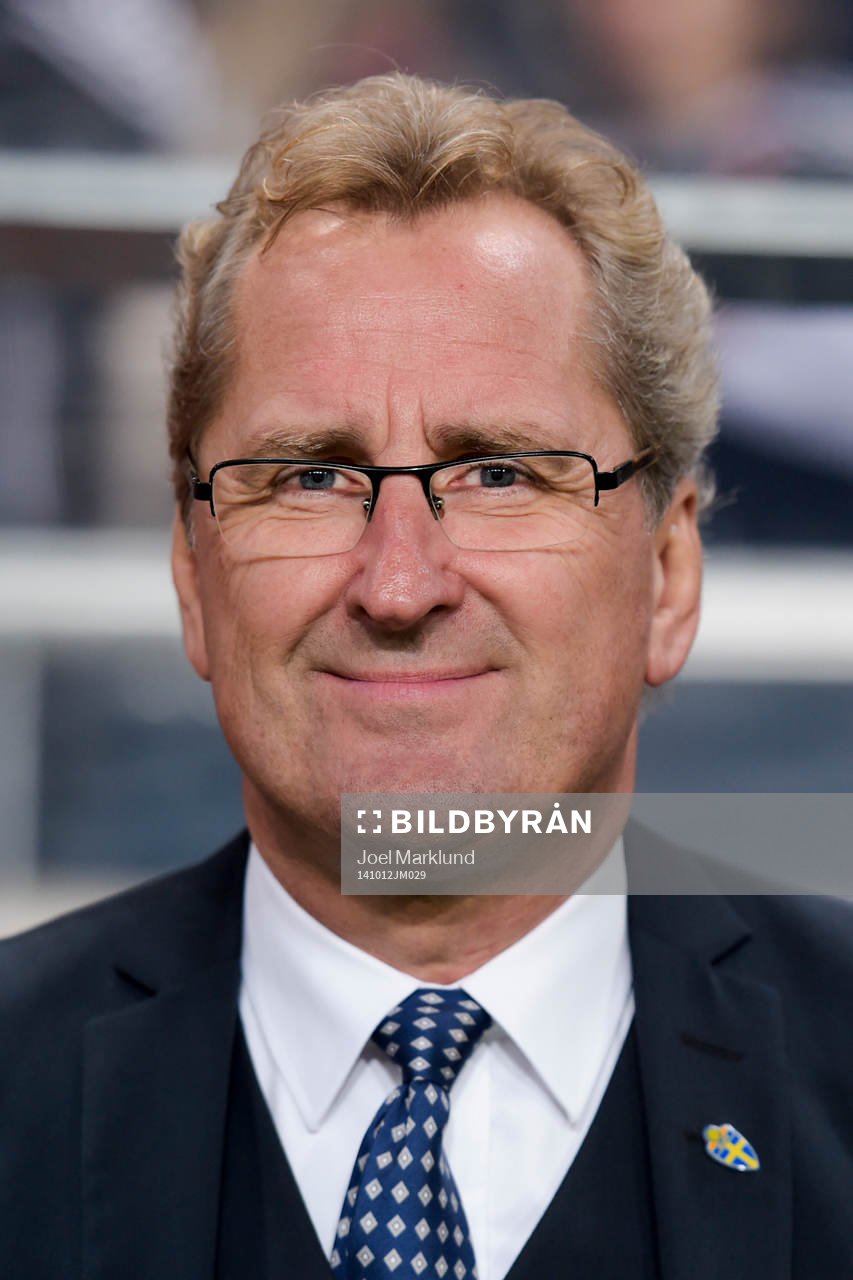 Sveriges förbundskapten Erik Hamrén
