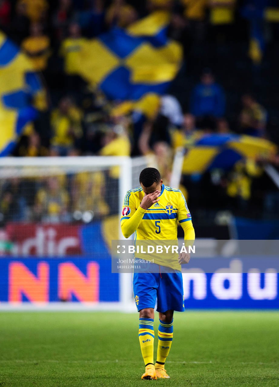 Sveriges Martin Olsson deppar