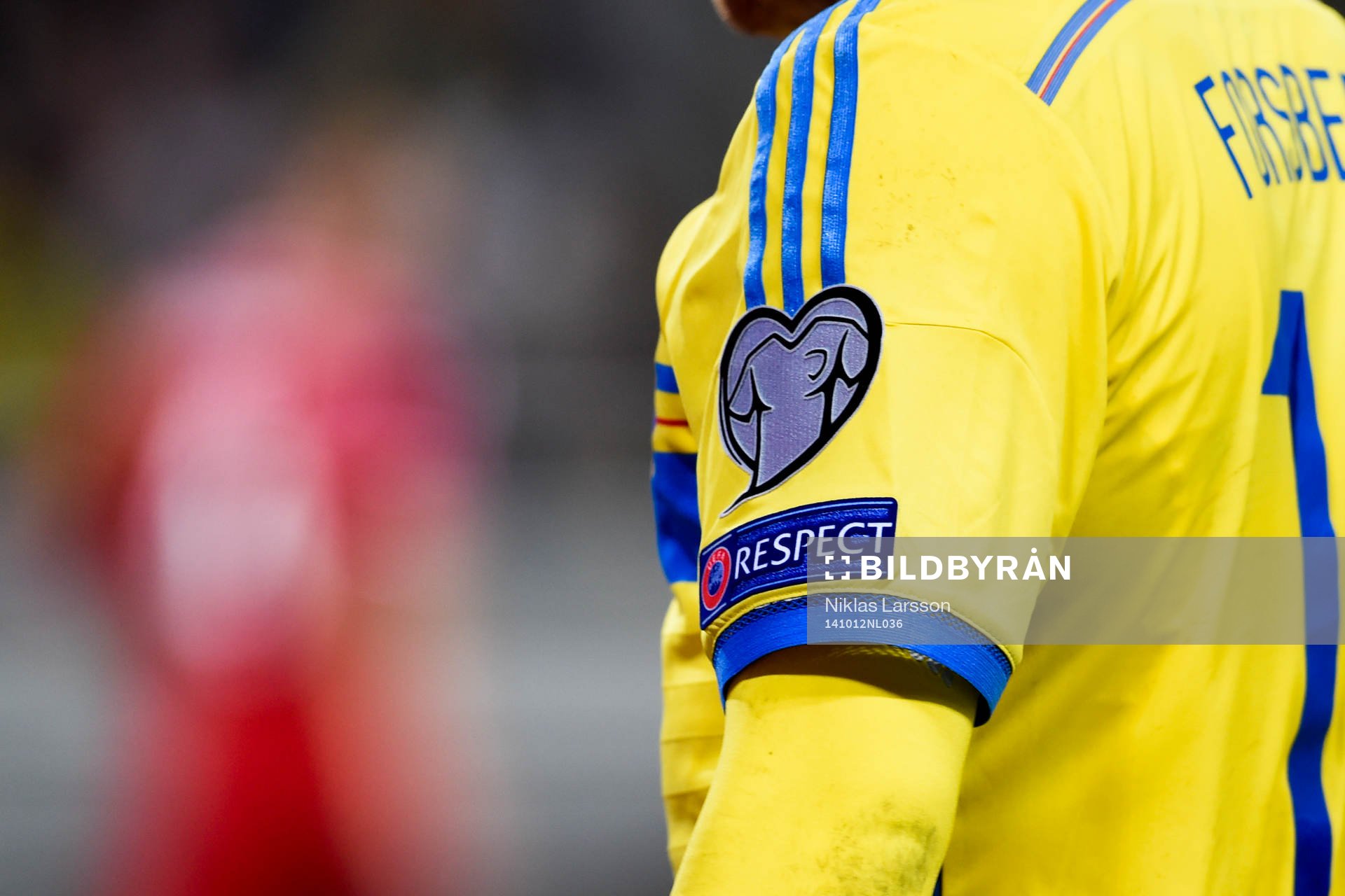UEFA, Respect logotyp på Sveriges tröja