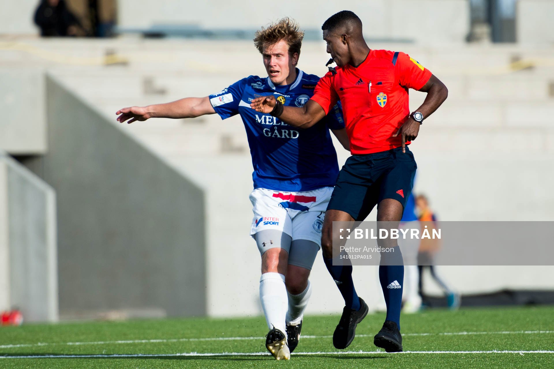 Trelleborgs Joakin Nilsson Ingves är upprörd