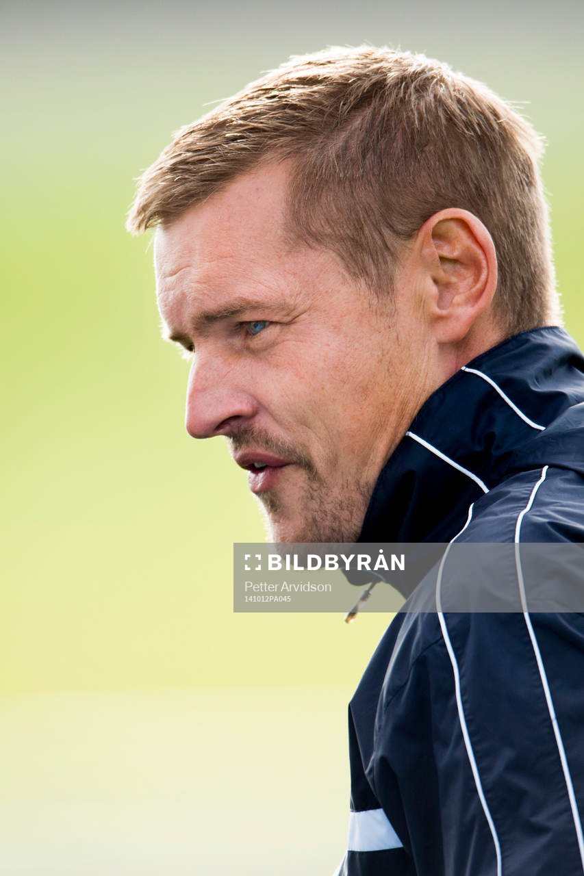 Trelleborgs tränare Jimmie Olsson