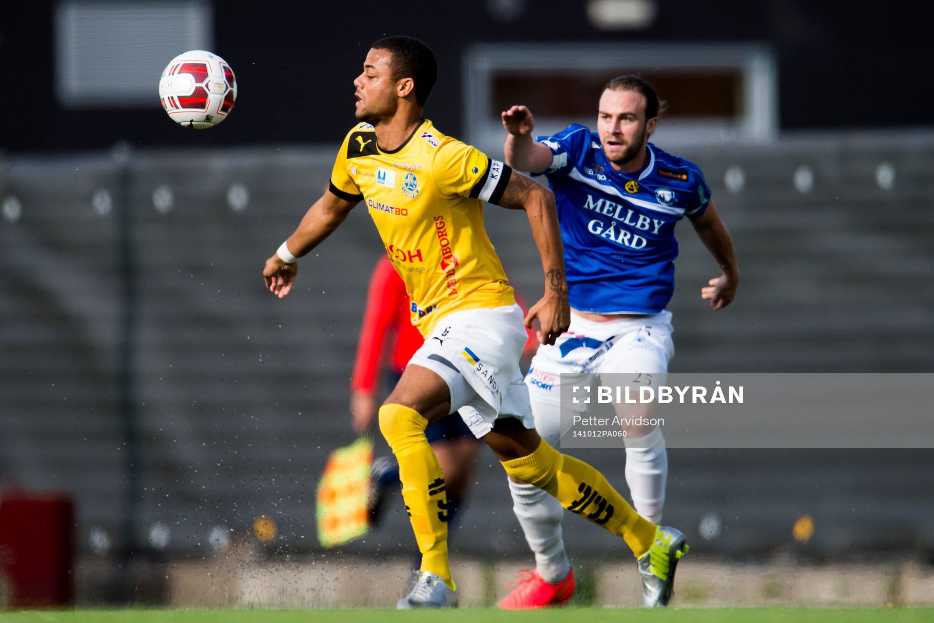 Lunds Salif Camara Jönsson och Trelleborgs Robin Jacobsson